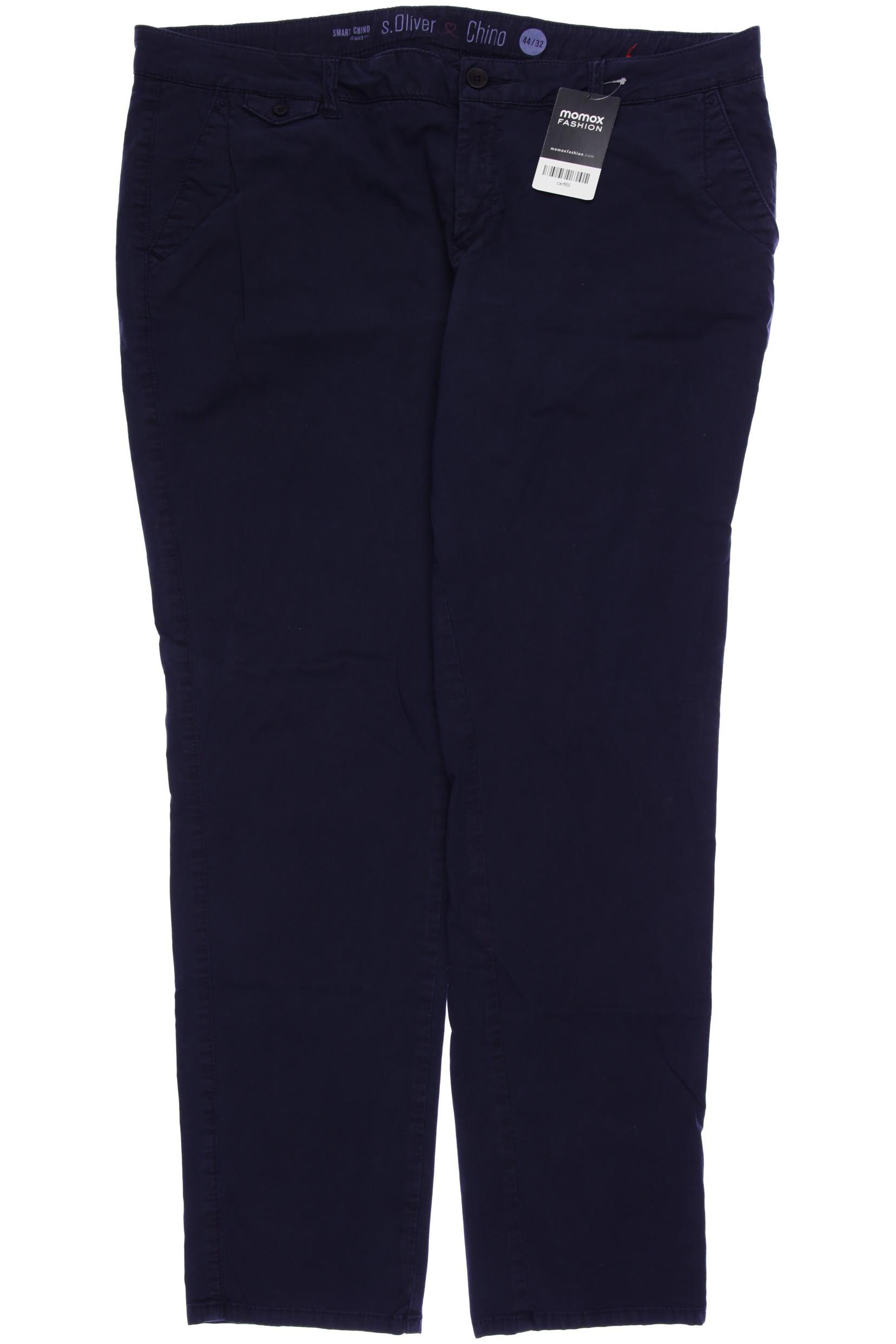 

s.Oliver Damen Stoffhose, marineblau, Gr. 44