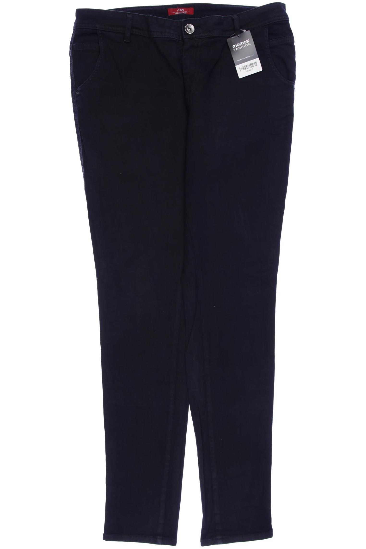 

s.Oliver Damen Jeans, schwarz, Gr. 46