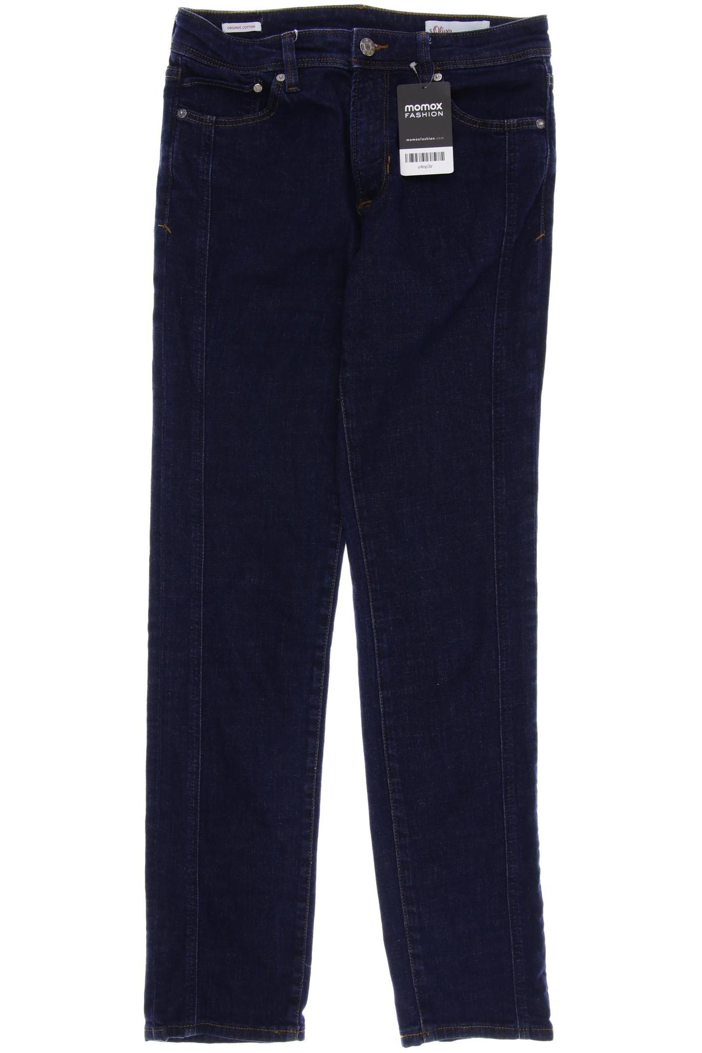 

s.Oliver Damen Jeans, marineblau