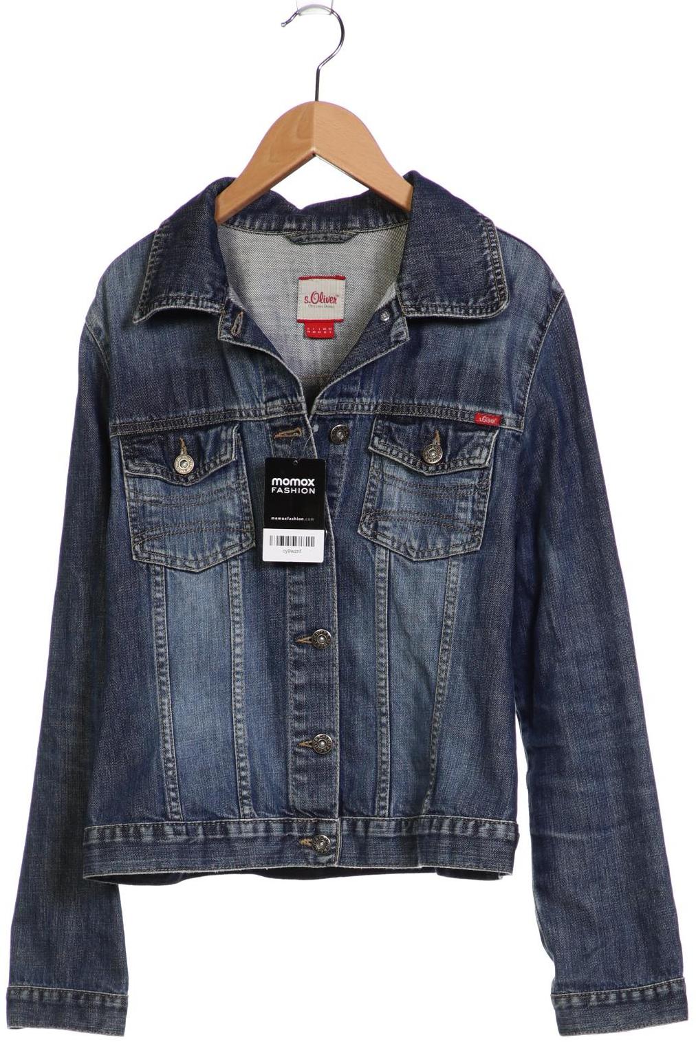 

s.Oliver Damen Jacke, blau