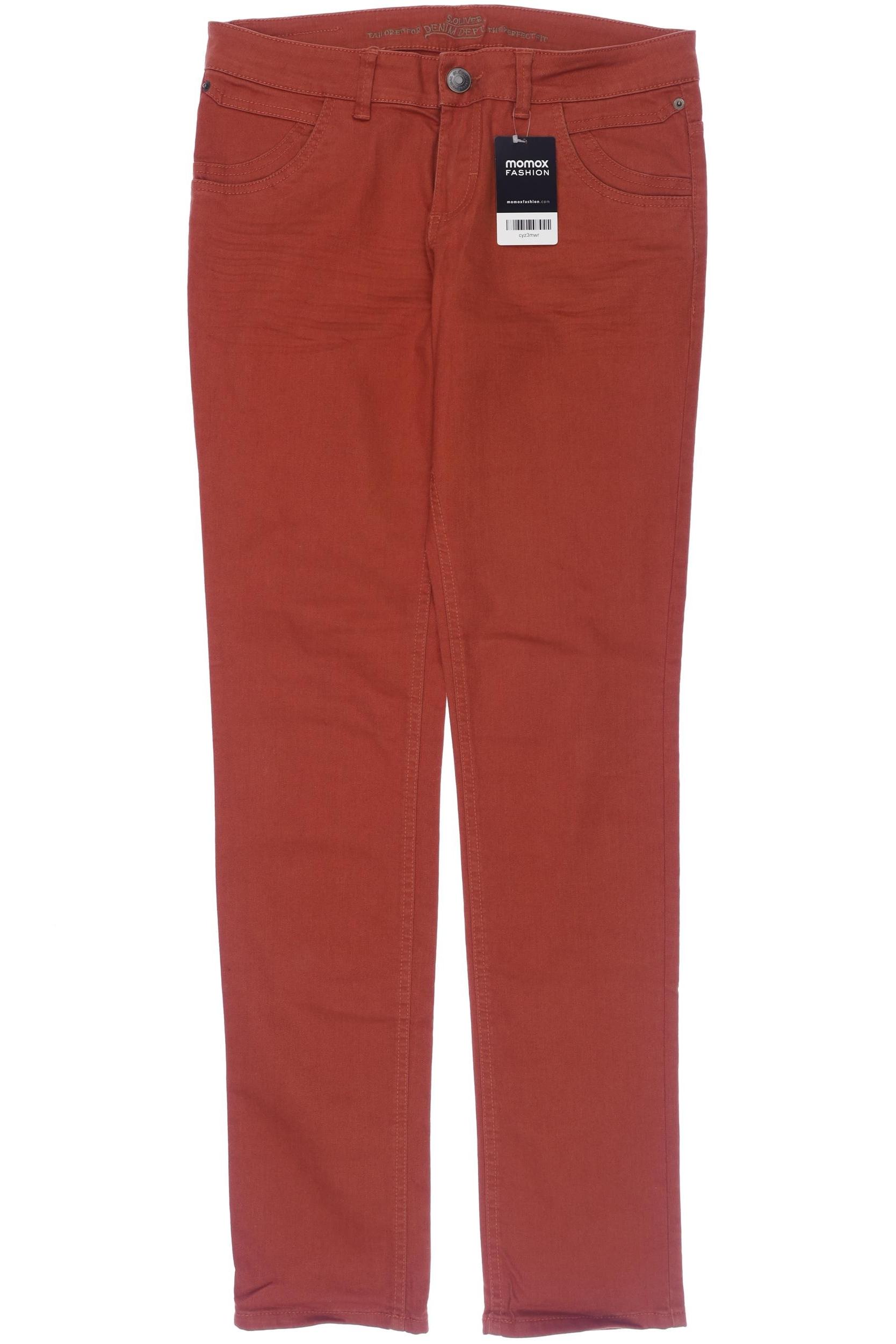 

s.Oliver Damen Jeans, orange, Gr. 38