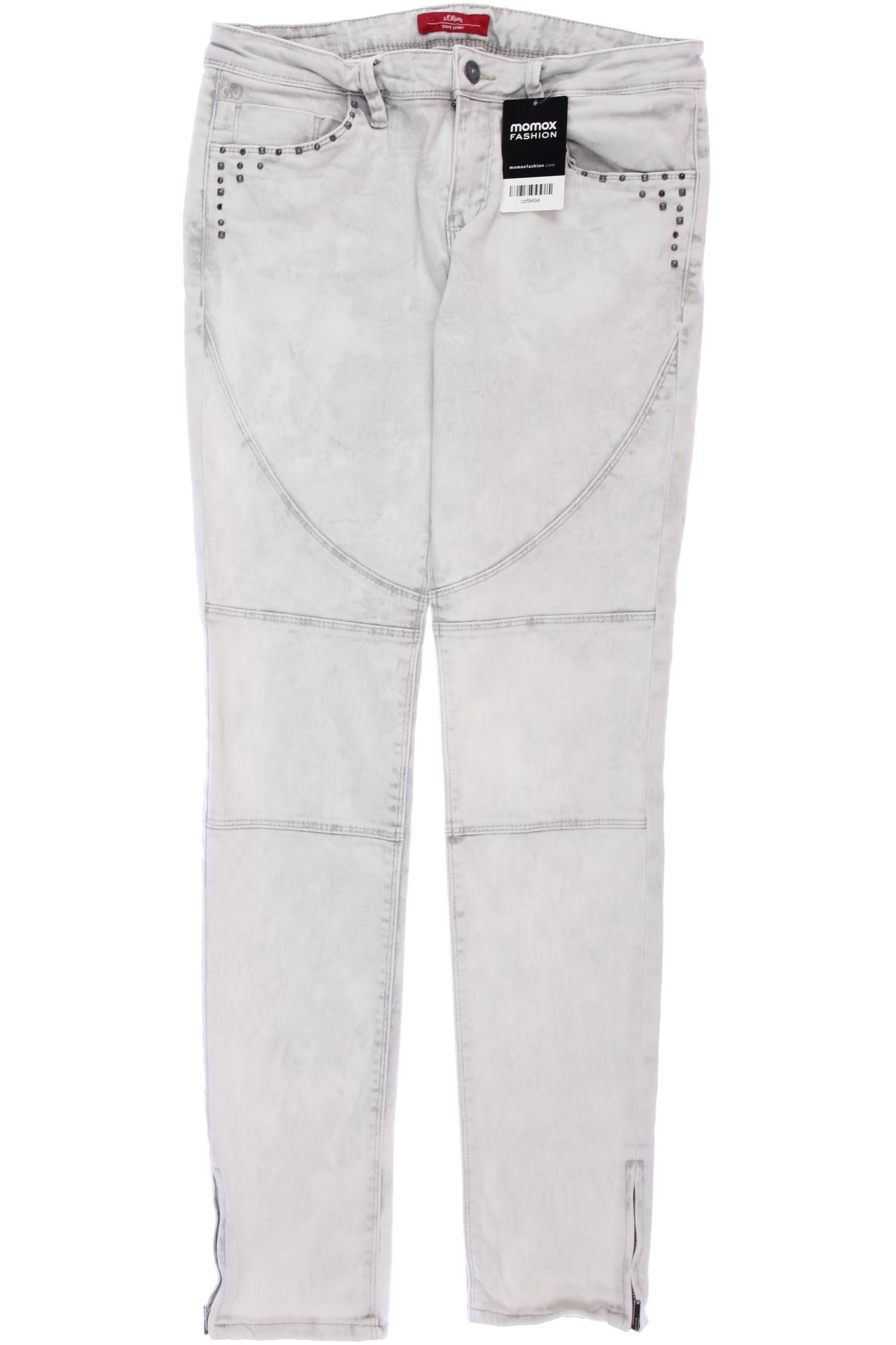 

s.Oliver Damen Jeans, grau, Gr. 38