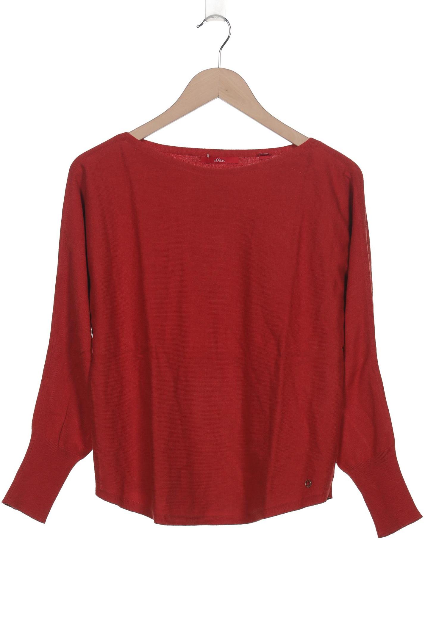 

s.Oliver Damen Pullover, rot, Gr. 36