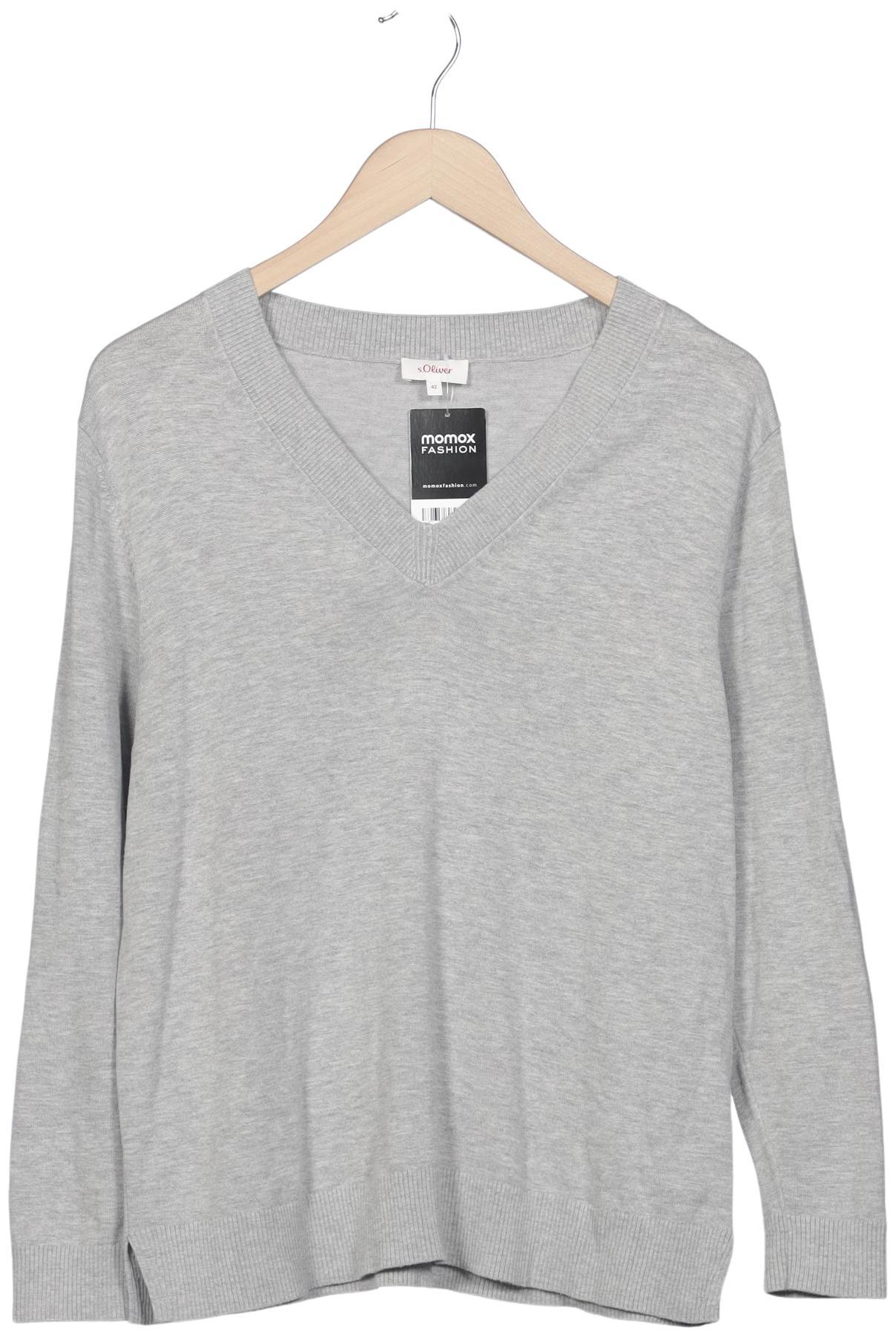 

s.Oliver Damen Pullover, grau, Gr. 42