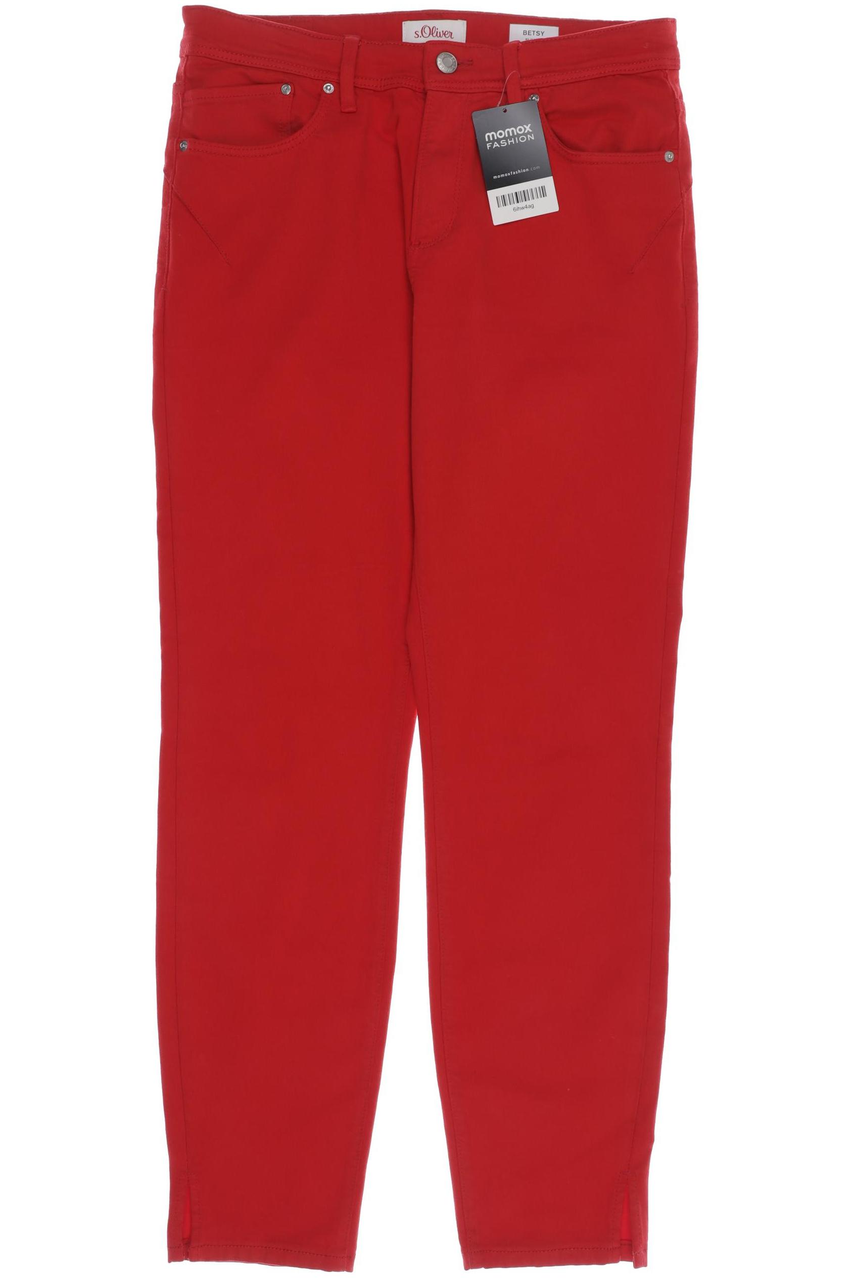 

s.Oliver Damen Jeans, rot, Gr. 36