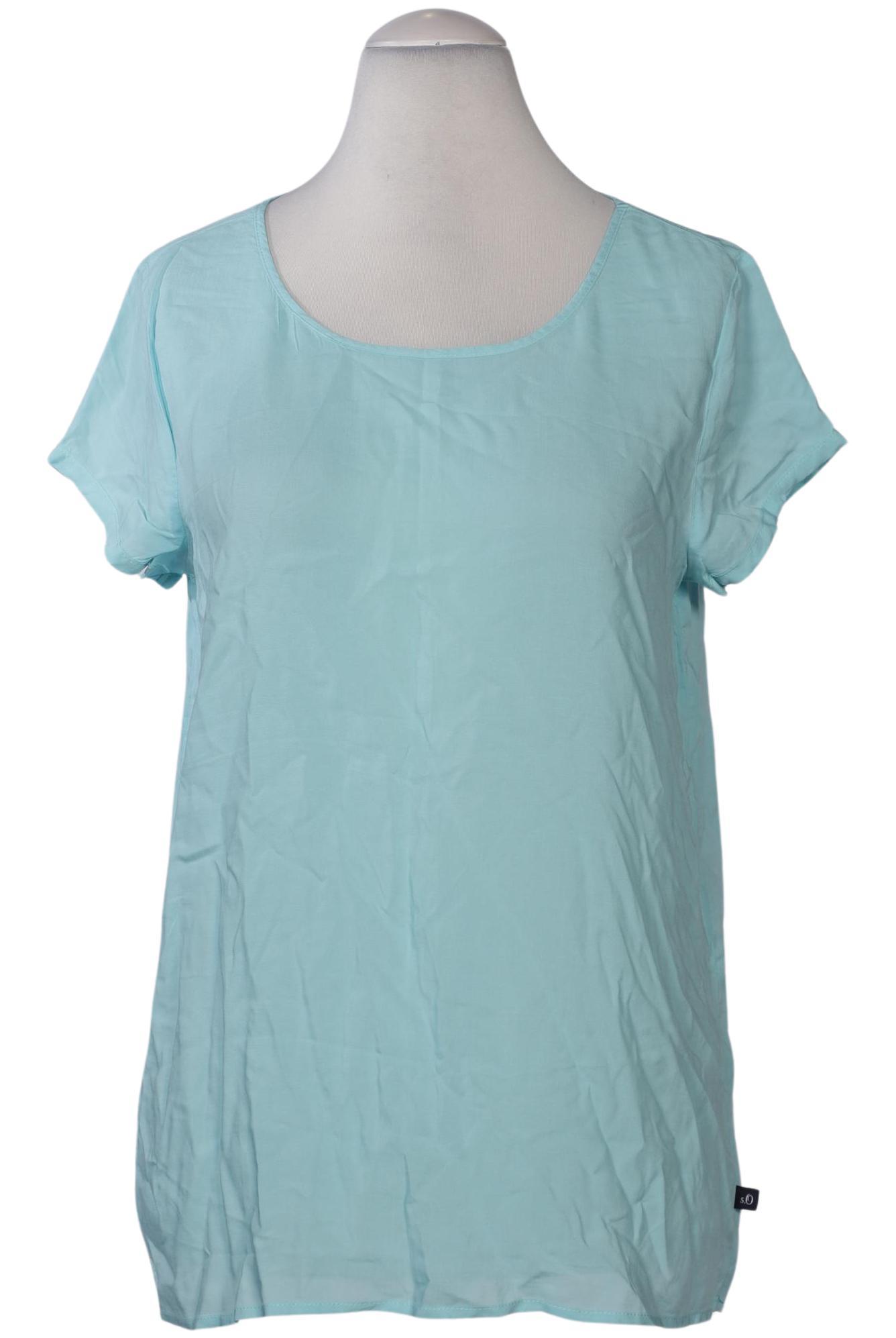 

s.Oliver Damen Bluse, hellblau, Gr. 36
