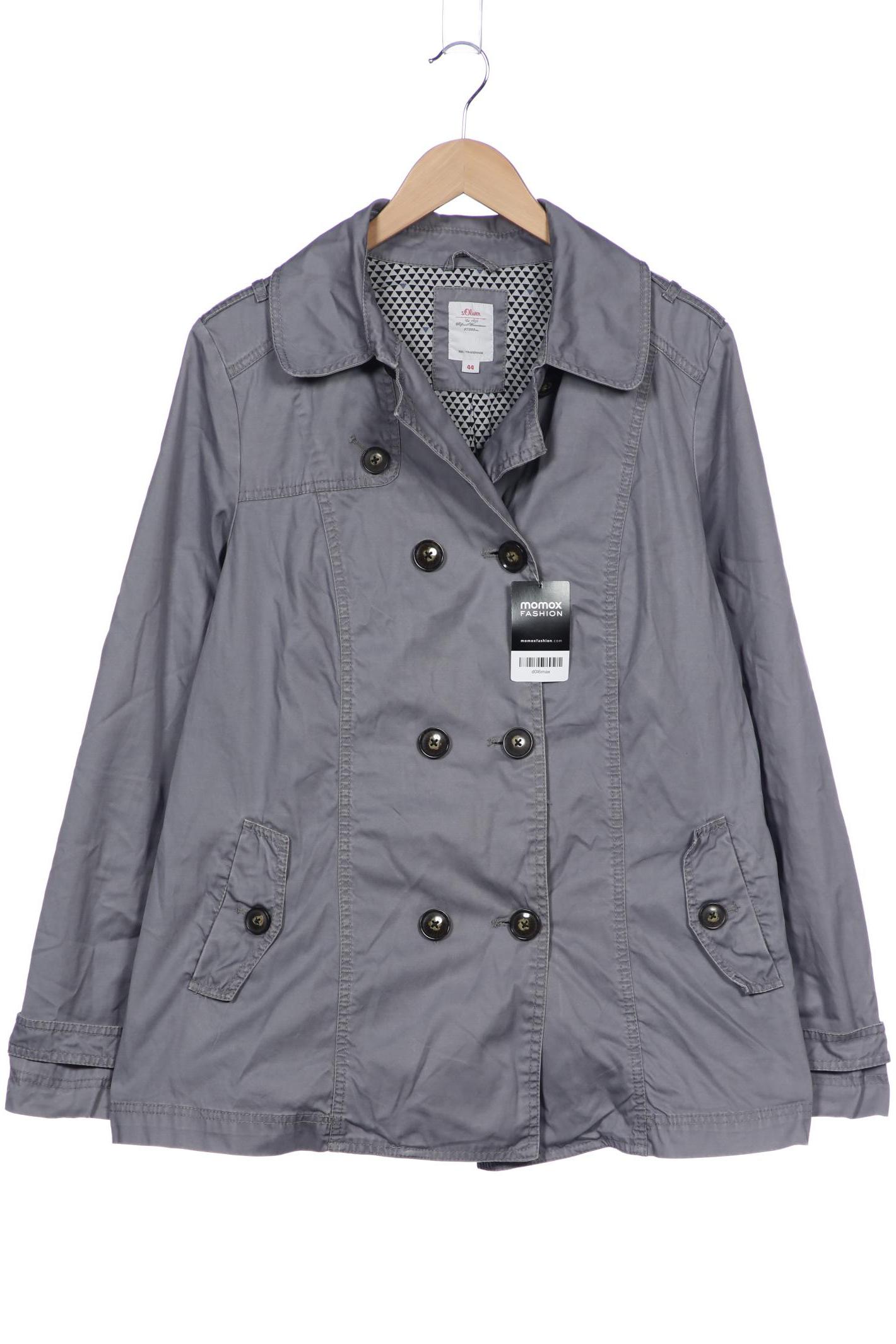 

s.Oliver Damen Jacke, grau, Gr. 44