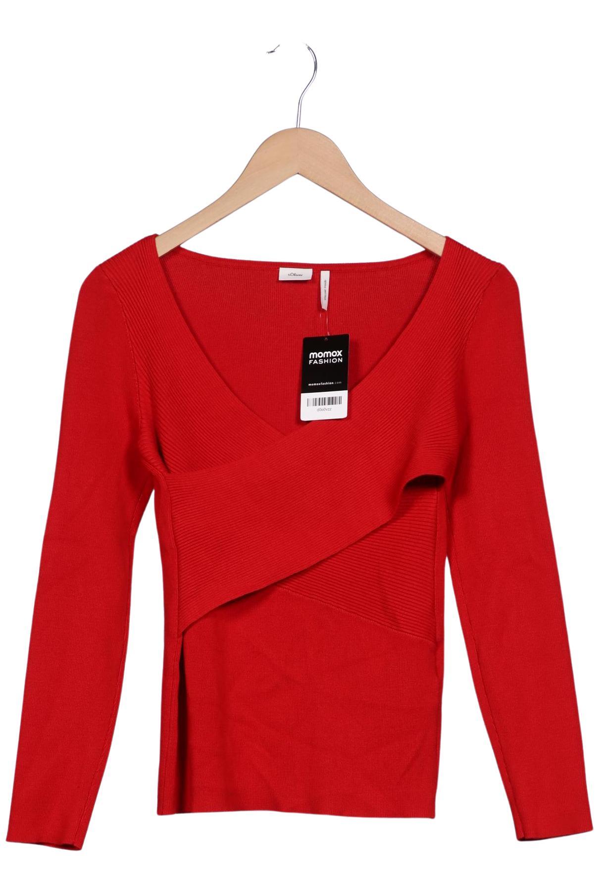 

s.Oliver Damen Pullover, rot, Gr. 36