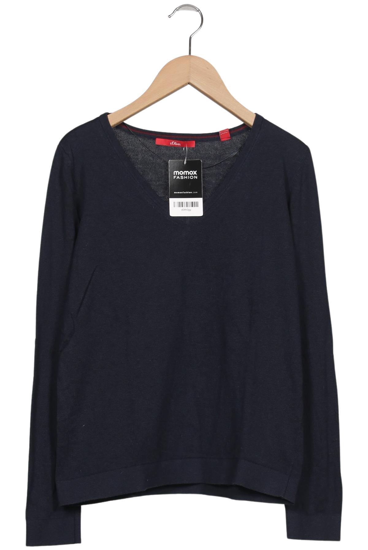 

s.Oliver Damen Pullover, marineblau, Gr. 38