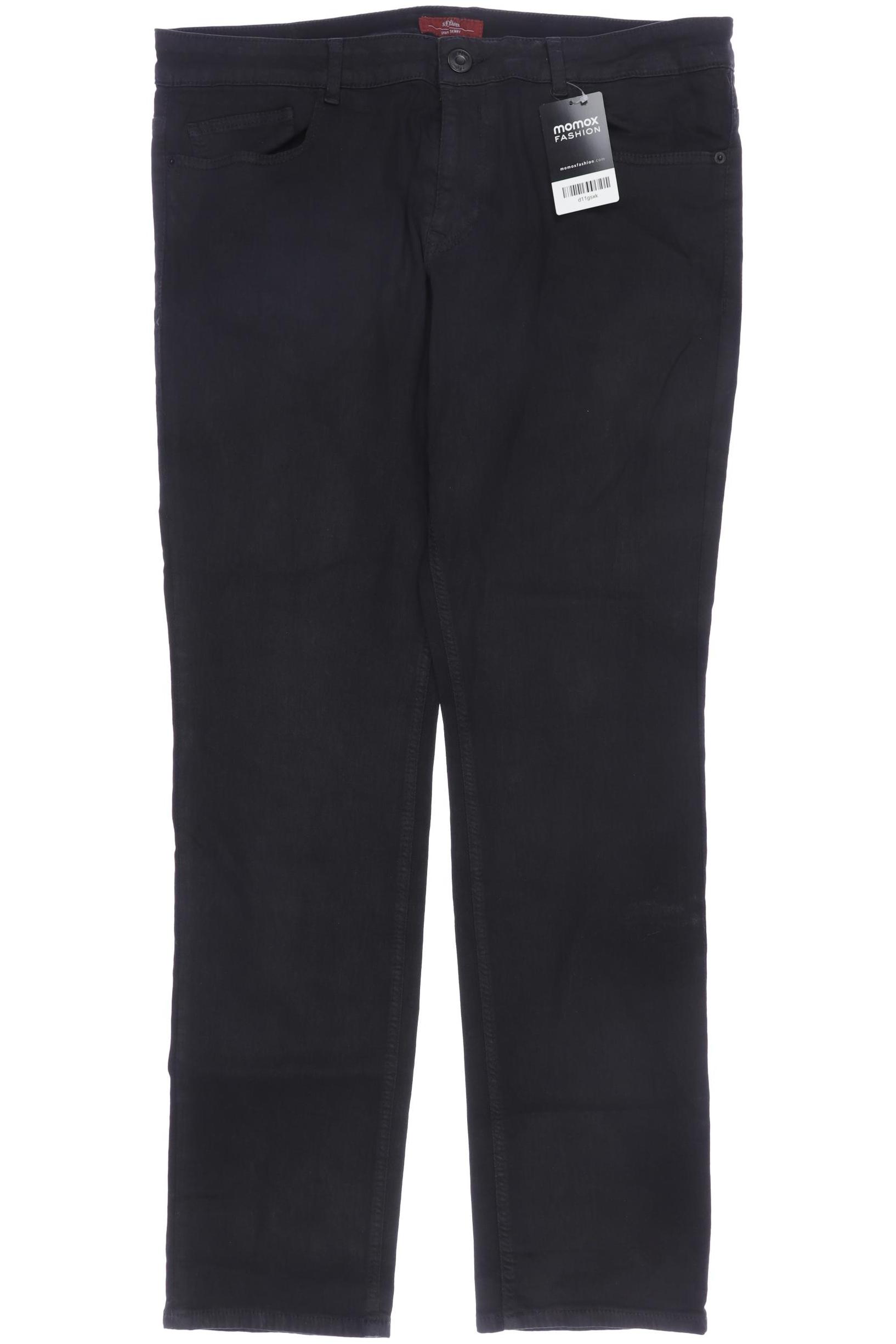 

s.Oliver Damen Jeans, schwarz, Gr. 44
