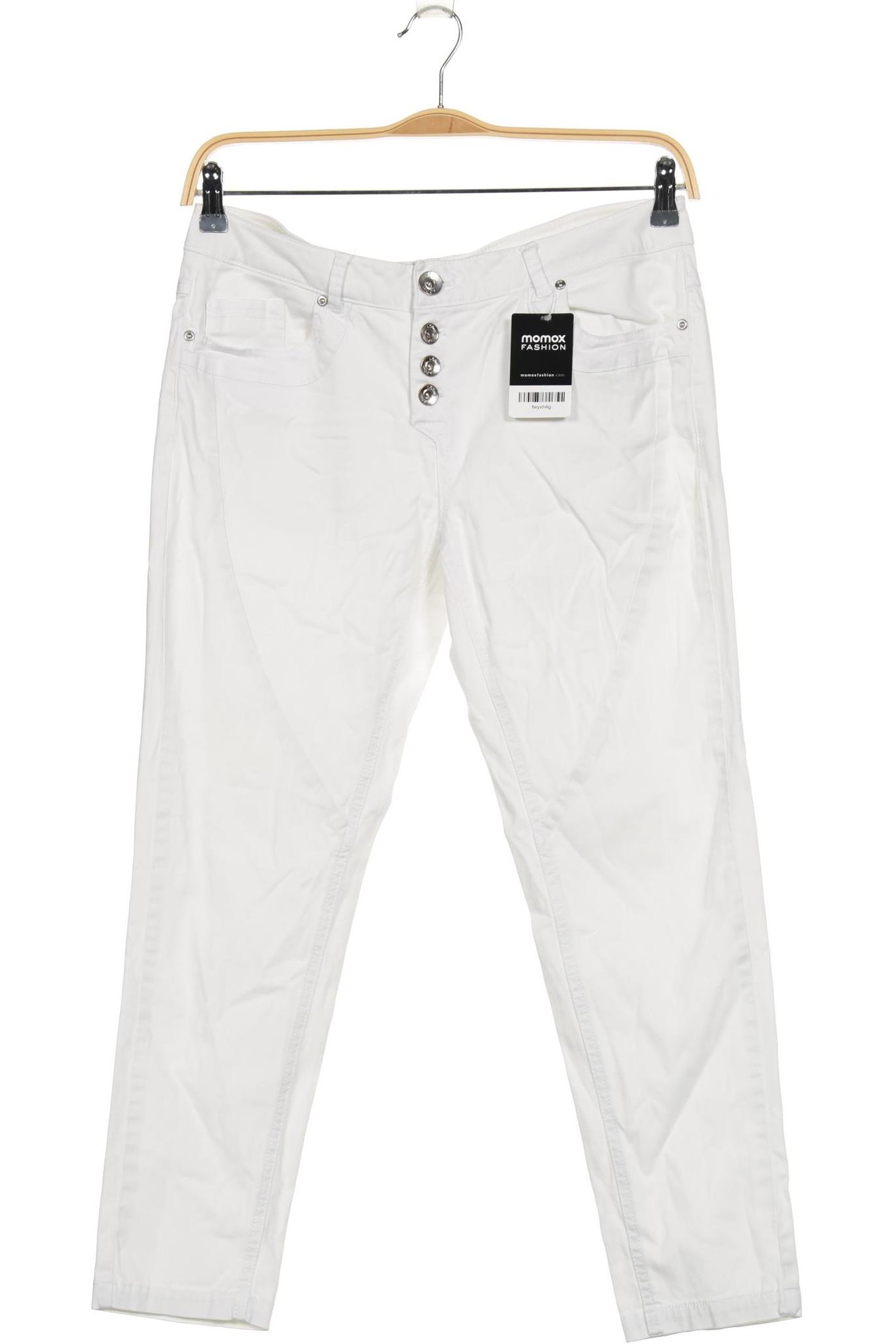 

s.Oliver Damen Stoffhose, weiß, Gr. 44
