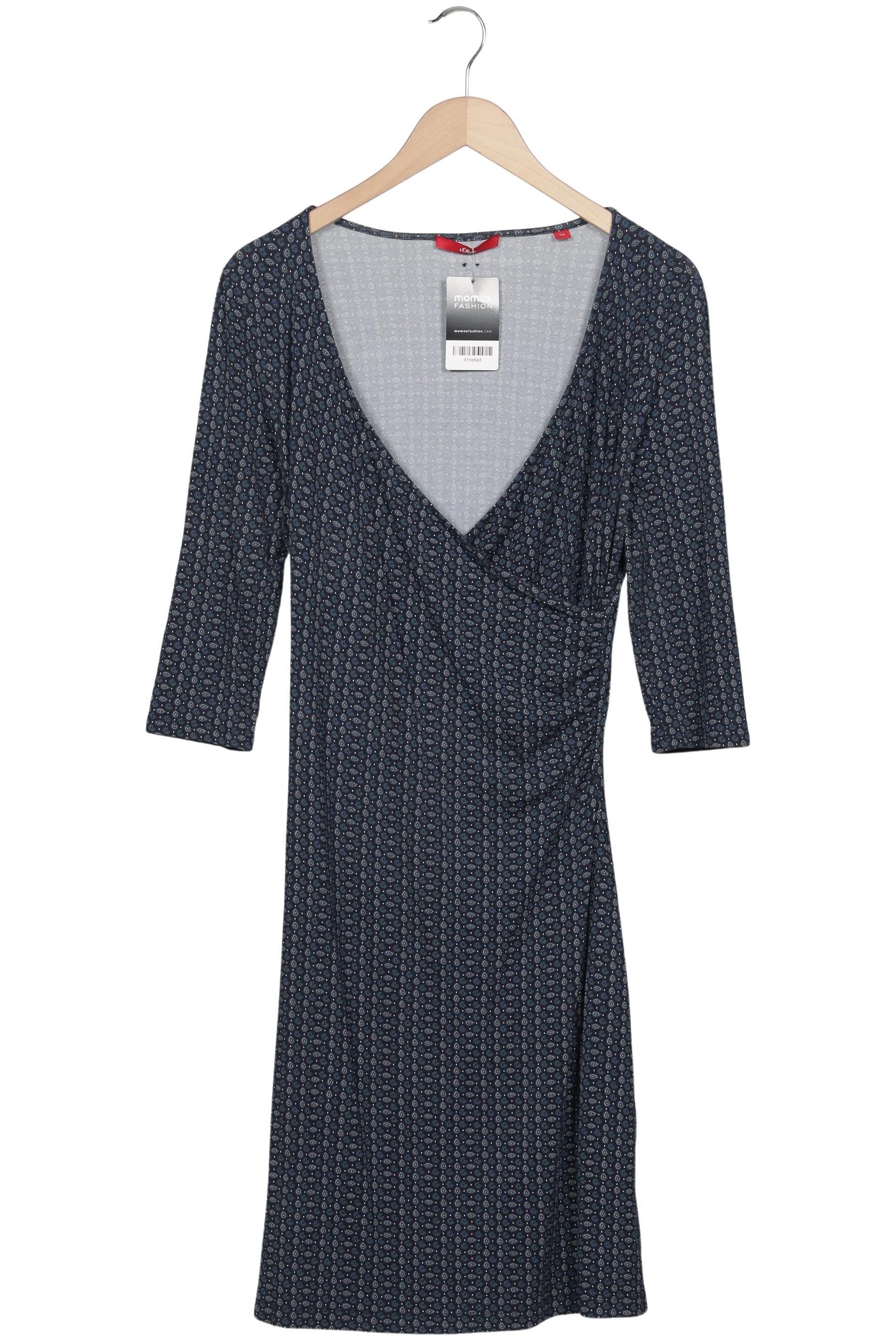 

s.Oliver Damen Kleid, marineblau, Gr. 40
