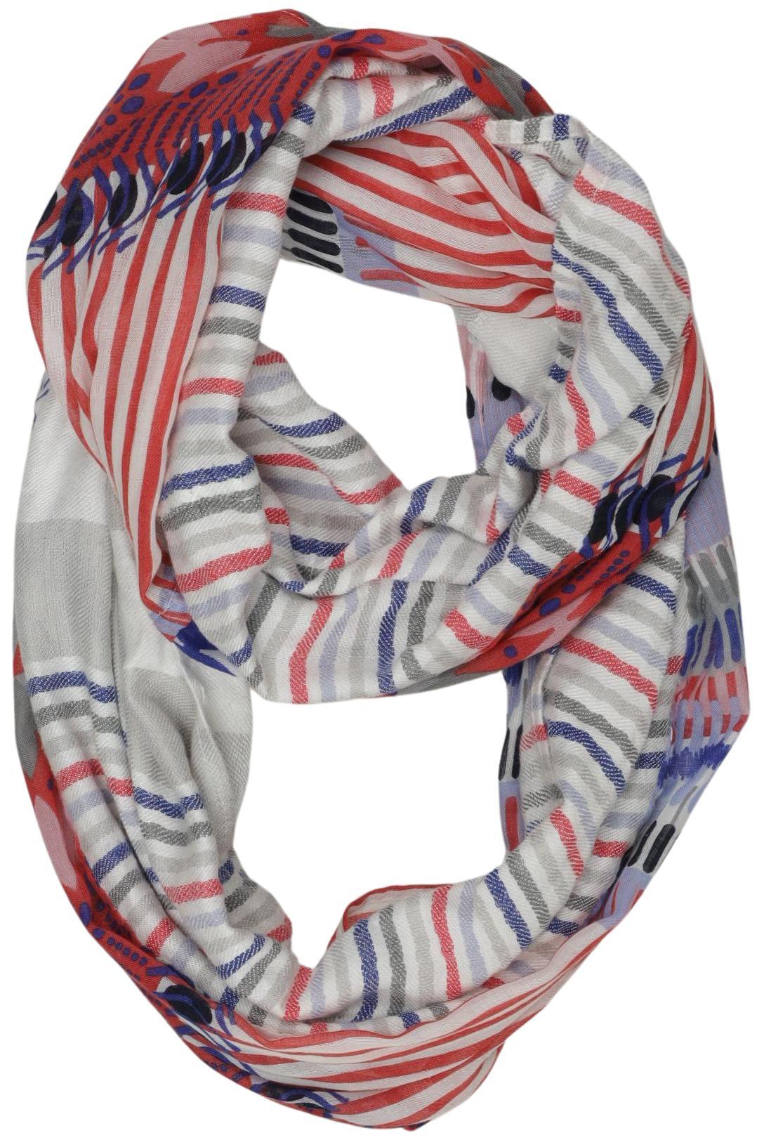 

s.Oliver Damen Schal, mehrfarbig, Gr.