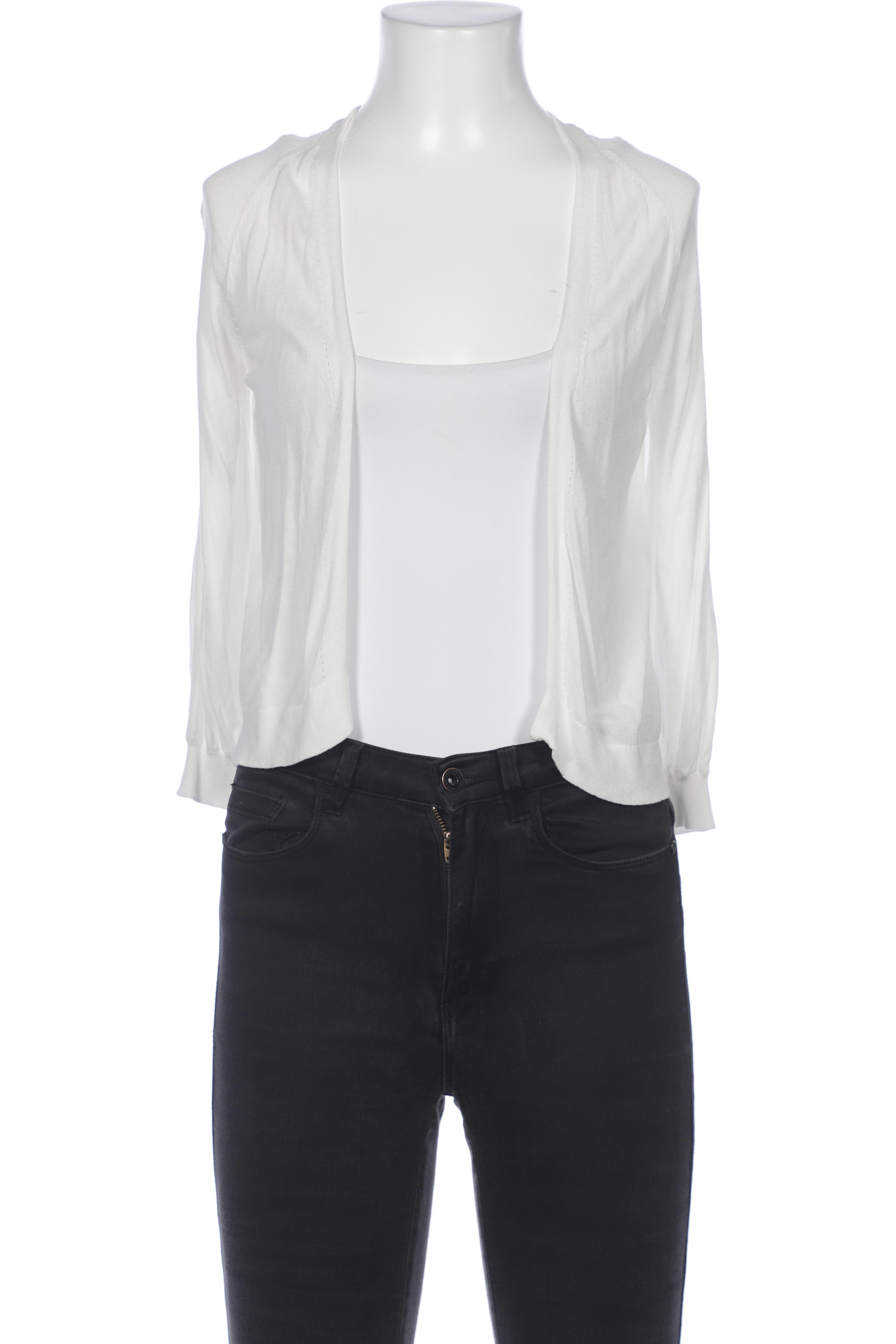 

s.Oliver Damen Strickjacke, weiß, Gr. 34