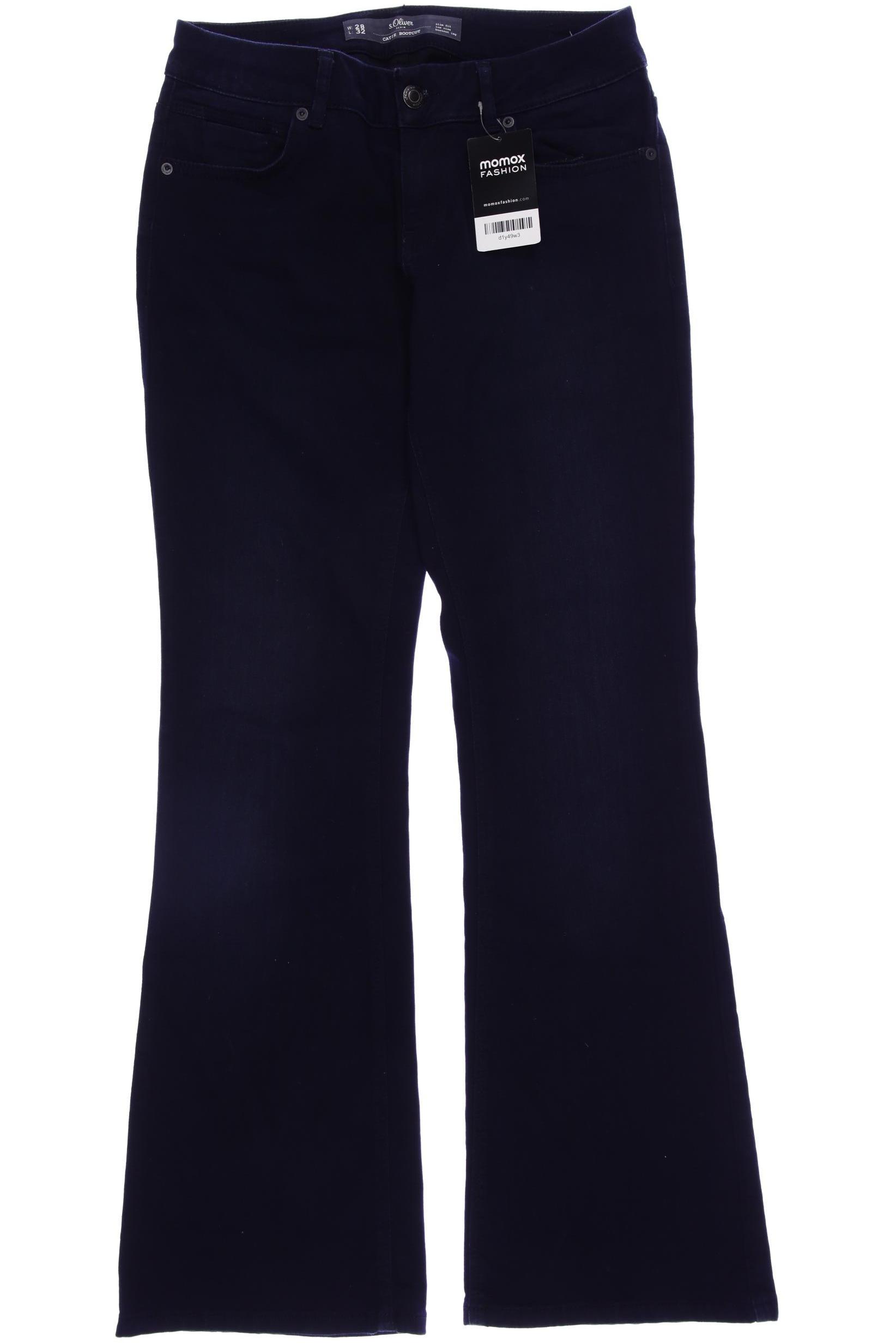 

s.Oliver Damen Jeans, marineblau