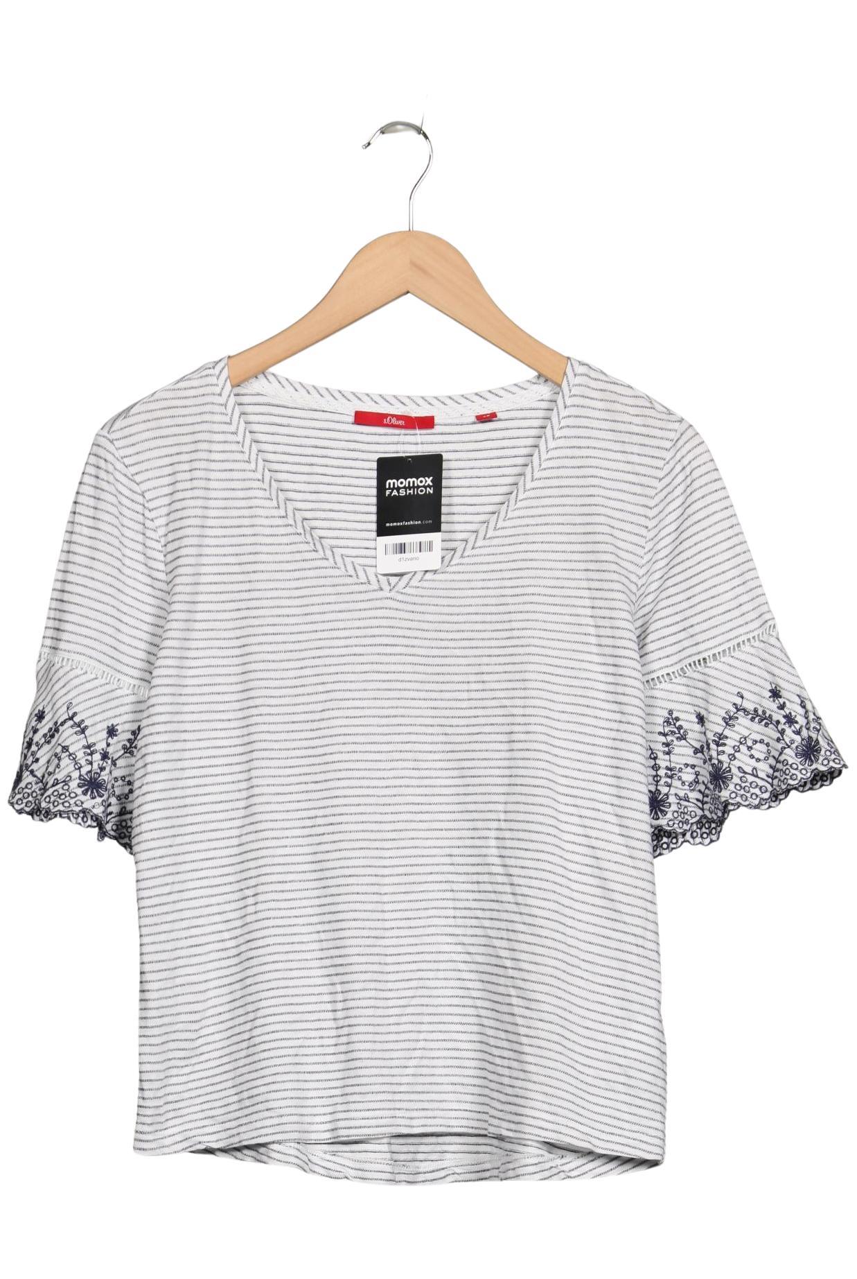 

s.Oliver Damen T-Shirt, weiß, Gr. 38