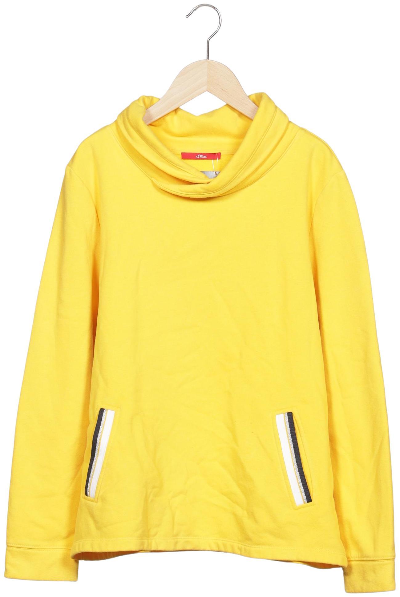 

s.Oliver Damen Sweatshirt, gelb, Gr. 40