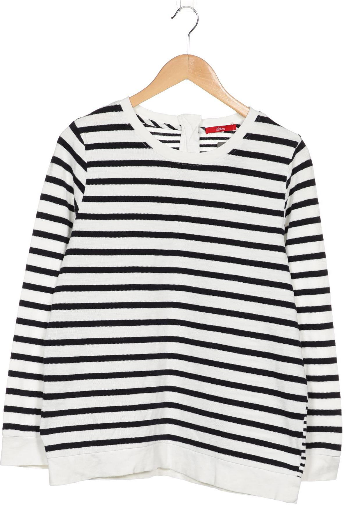

s.Oliver Damen Sweatshirt, weiß, Gr. 38