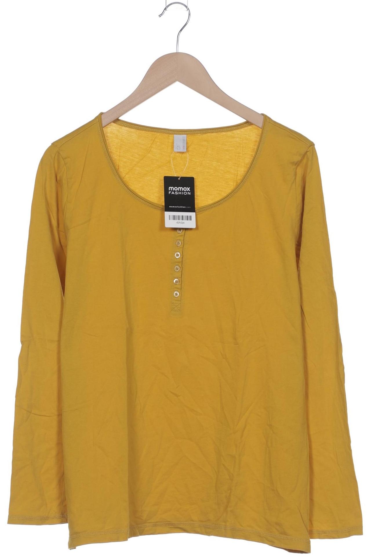 

s.Oliver Damen Langarmshirt, gelb, Gr. 44