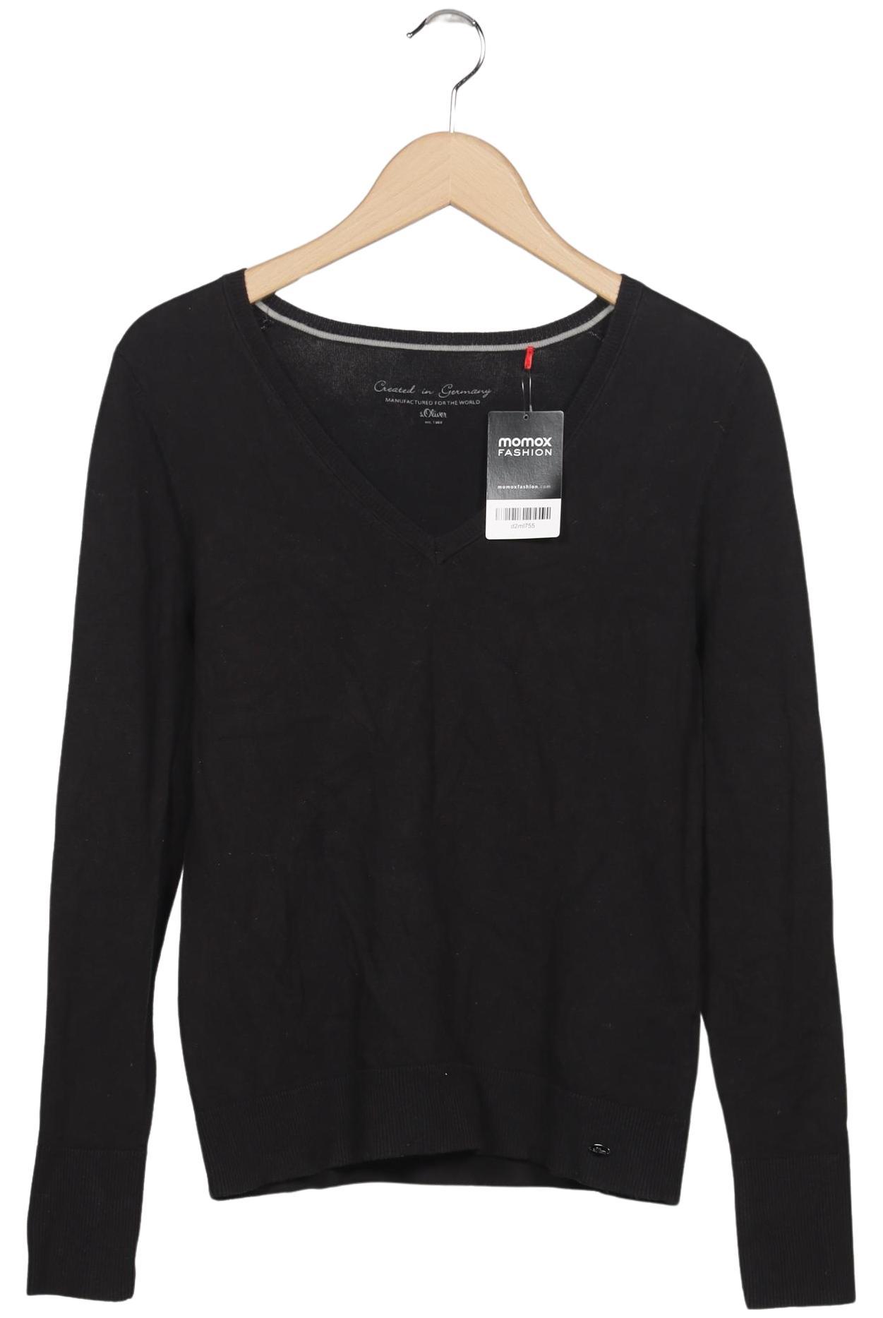 

s.Oliver Damen Pullover, schwarz, Gr. 36