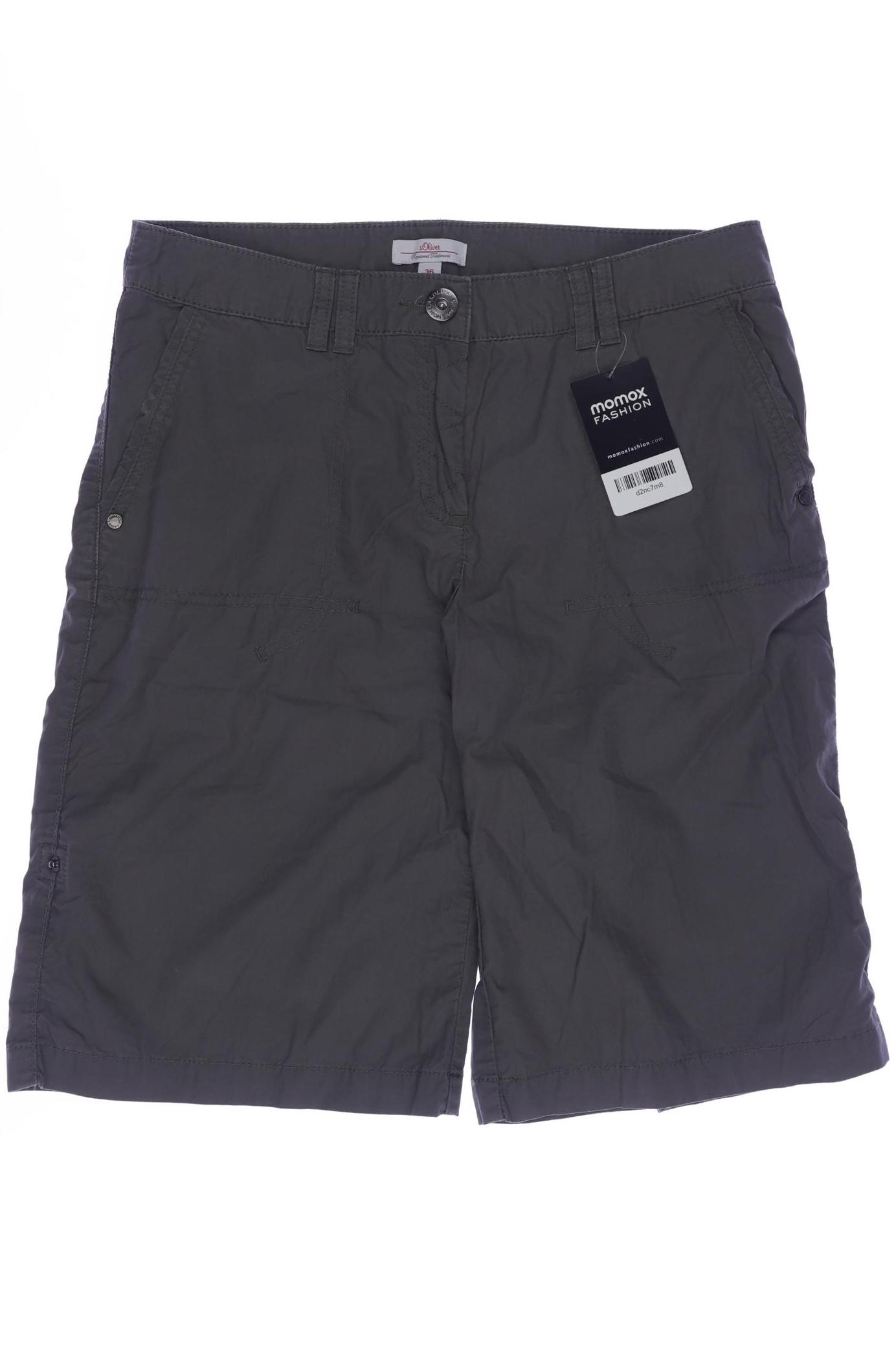 

s.Oliver Damen Shorts, grau, Gr. 36
