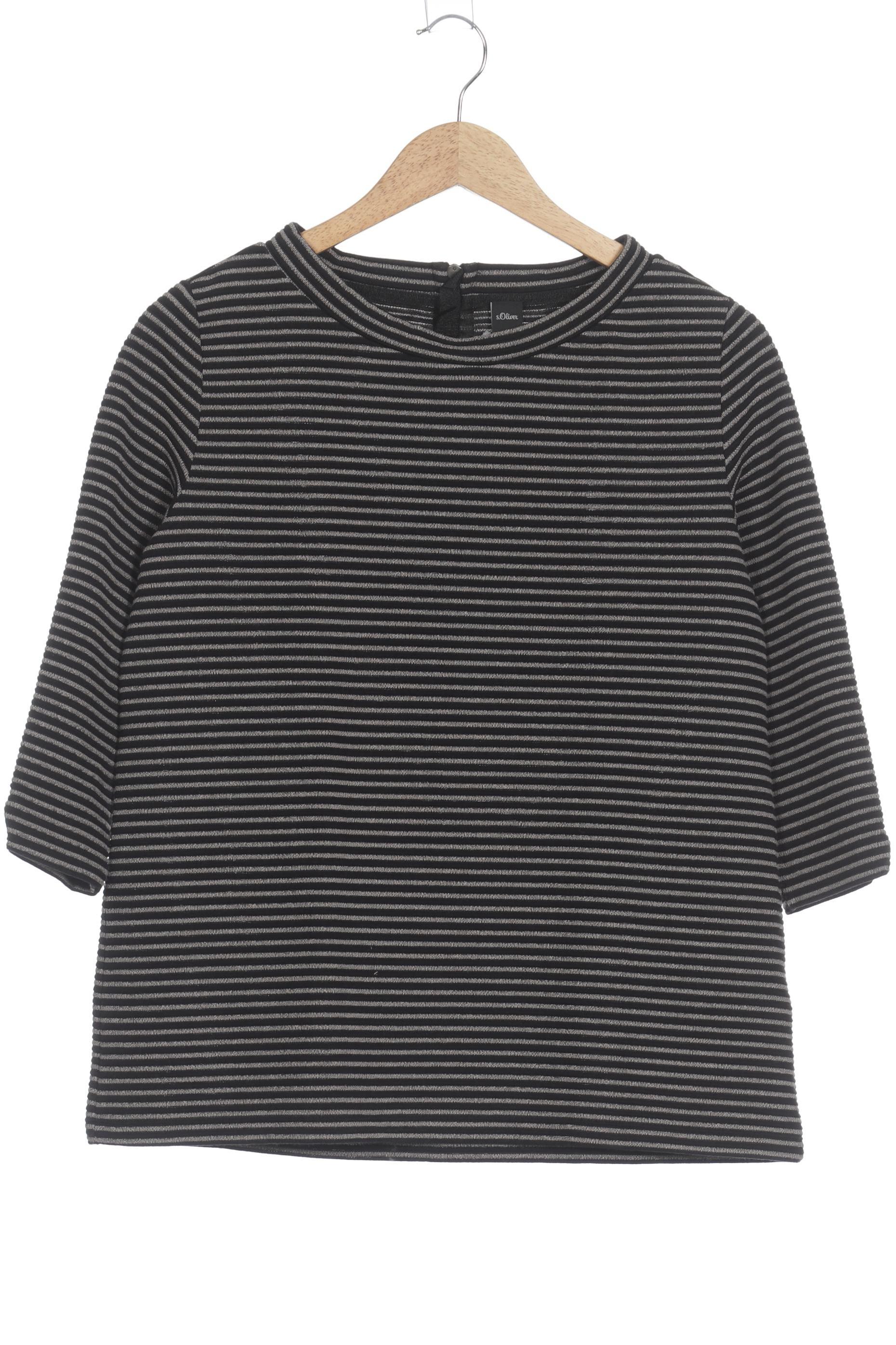 

s.Oliver Damen Sweatshirt, schwarz, Gr. 40