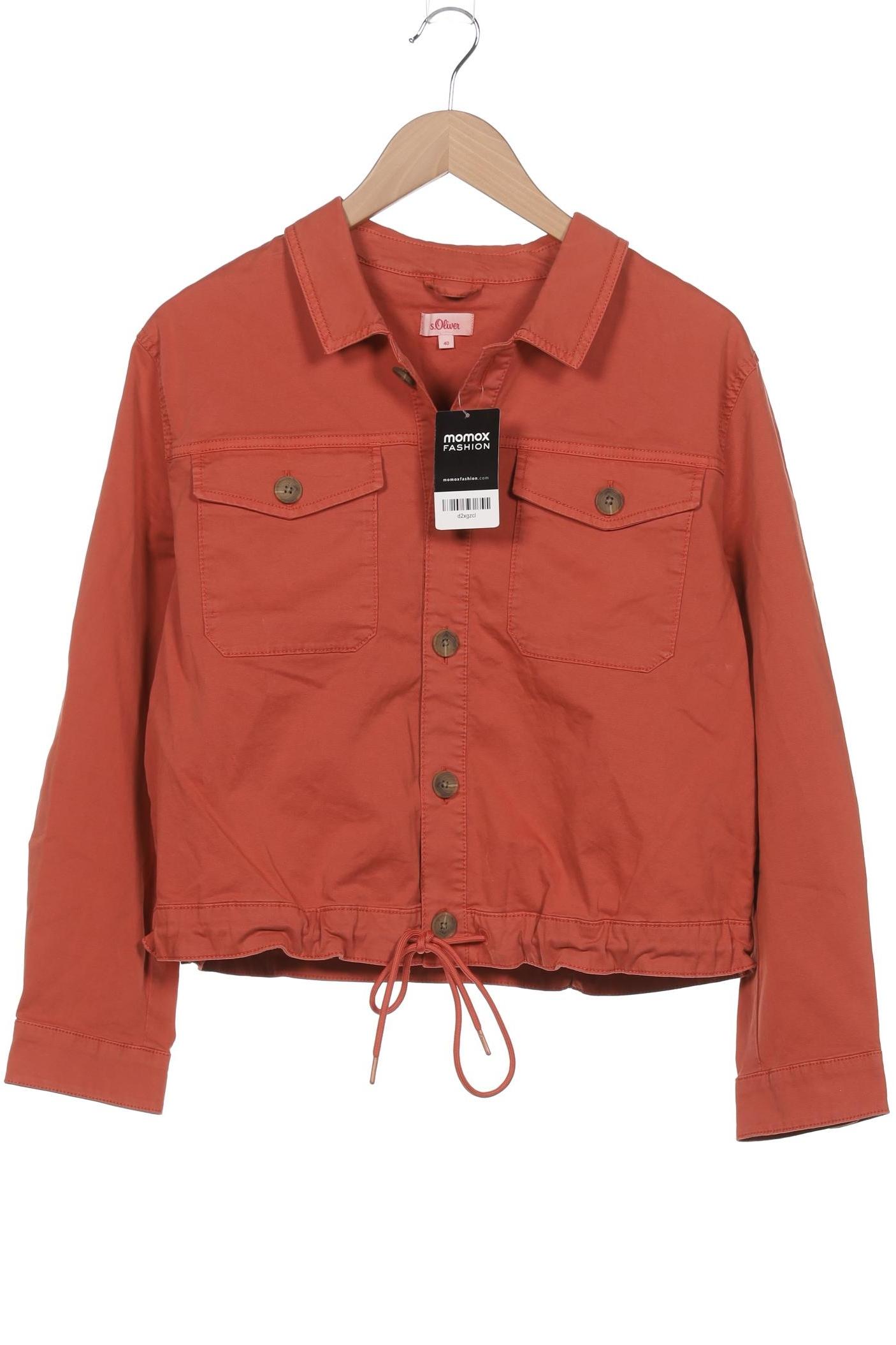 

s.Oliver Damen Jacke, orange, Gr. 40