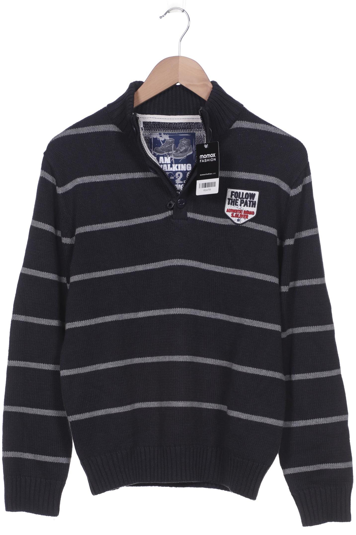 

s.Oliver Damen Pullover, marineblau