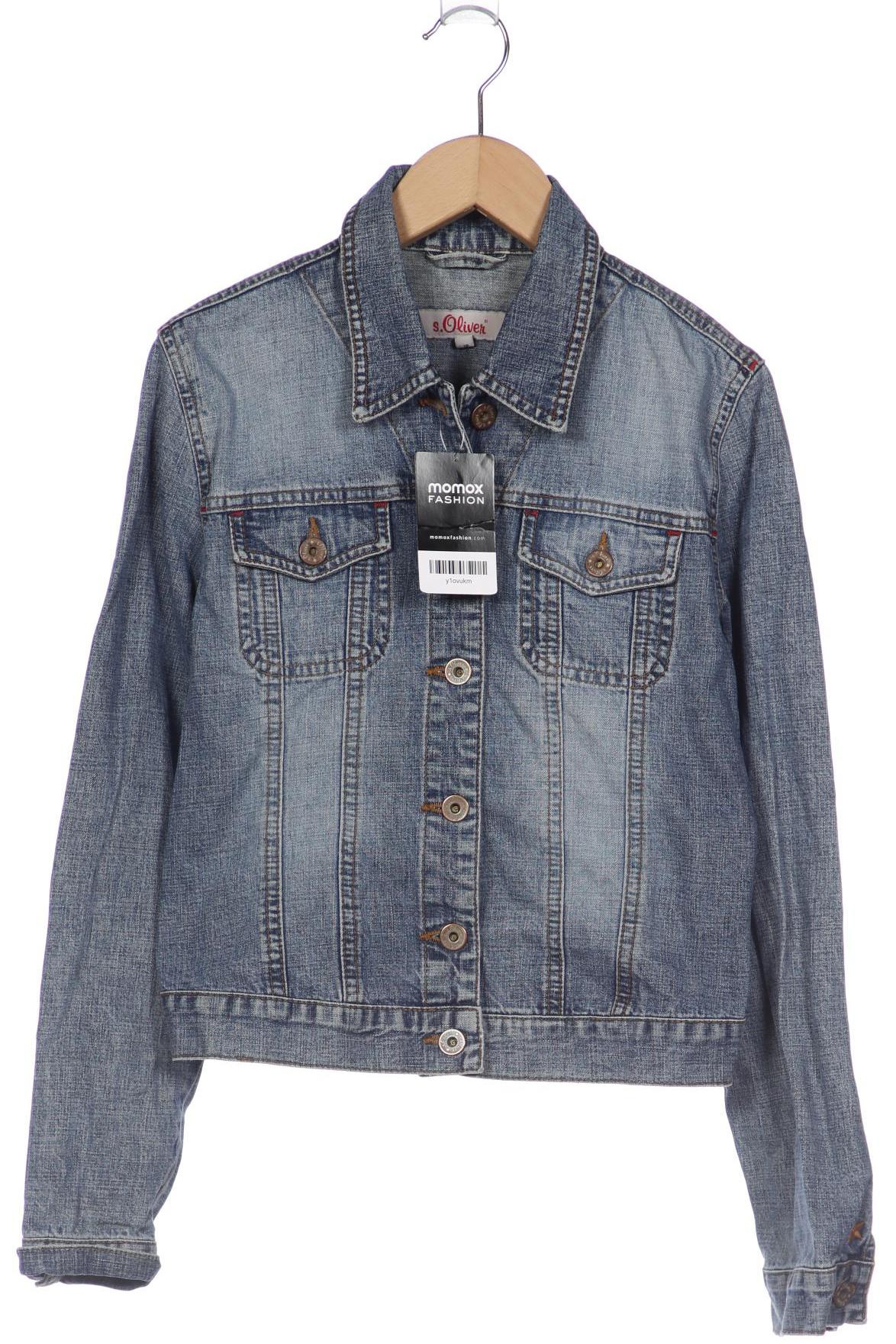 

s.Oliver Damen Jacke, blau, Gr. 36