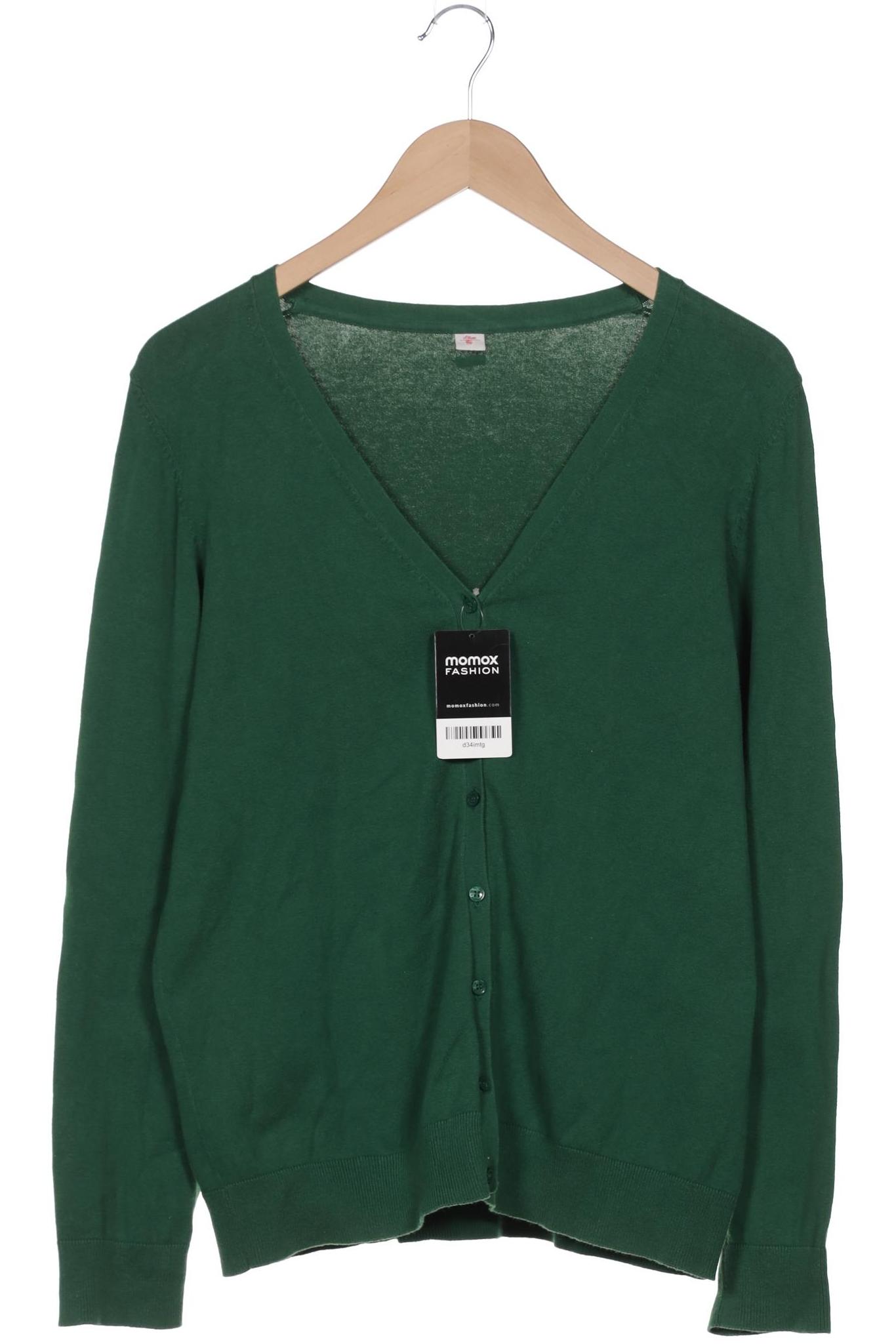 

s.Oliver Damen Strickjacke, grün, Gr. 42