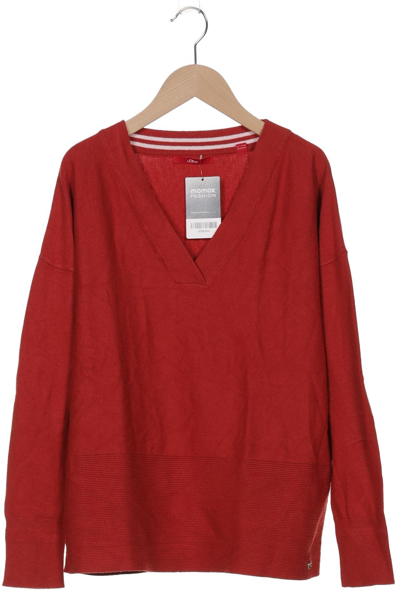 

s.Oliver Damen Pullover, orange, Gr. 36