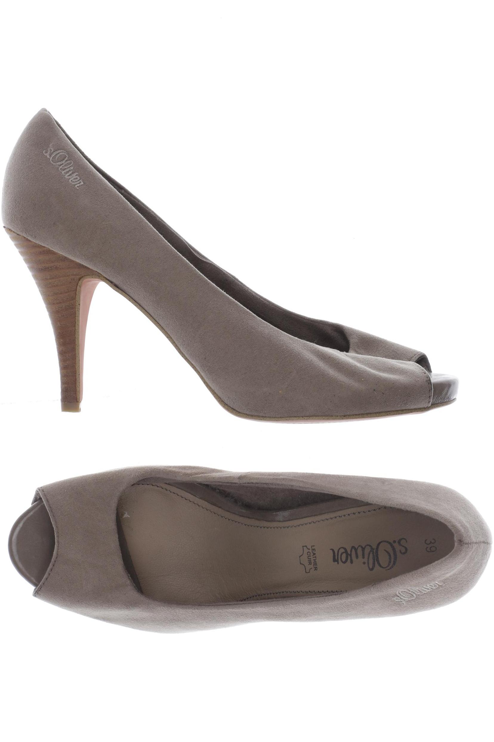 

s.Oliver Damen Pumps, beige, Gr. 39