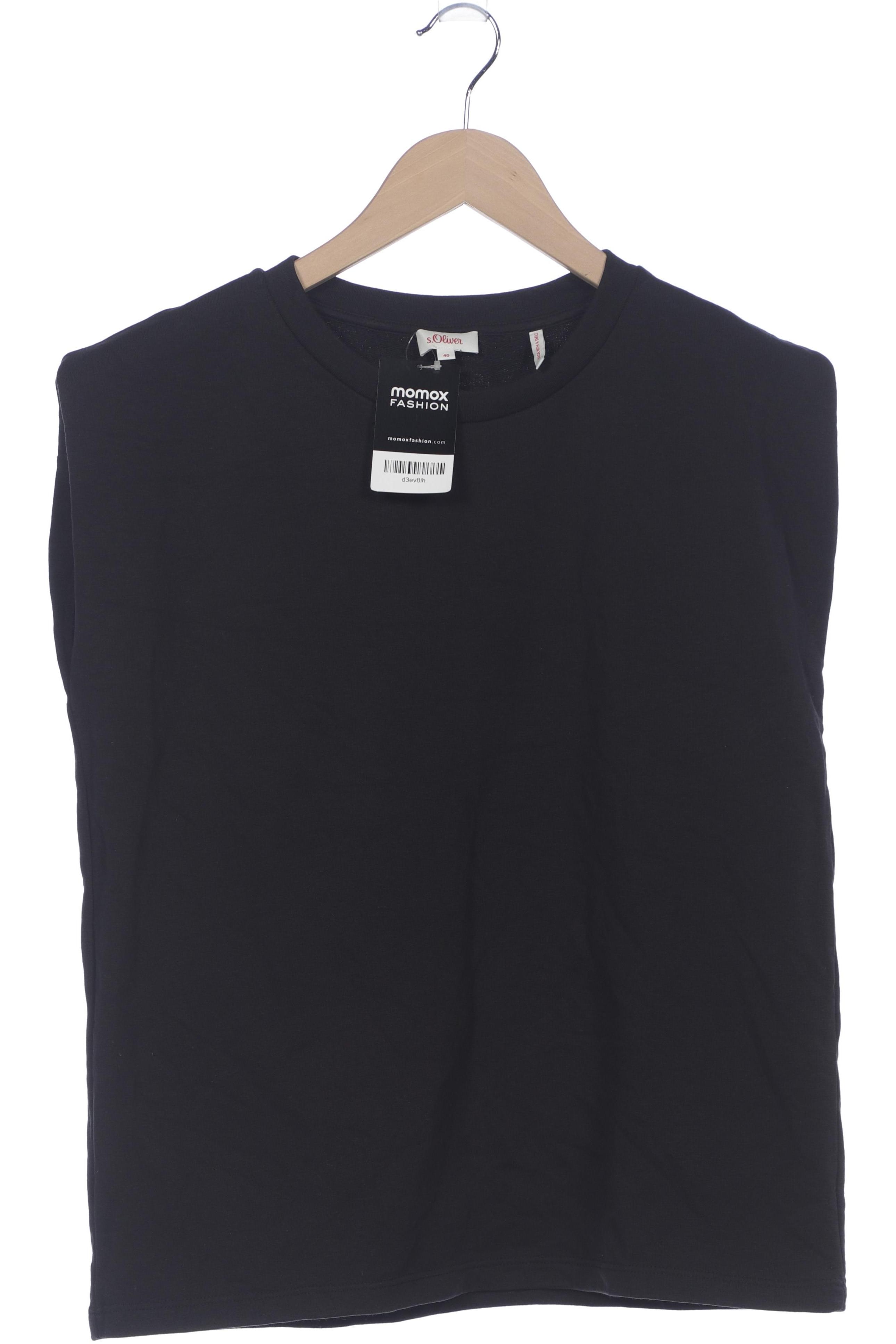 

s.Oliver Damen T-Shirt, schwarz, Gr. 40