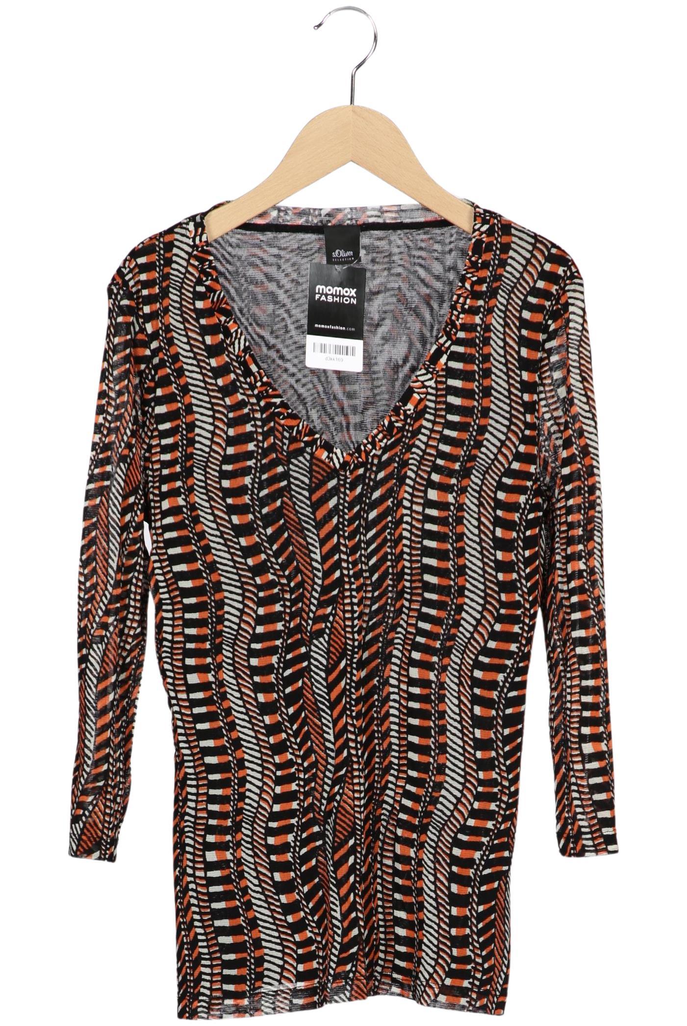 

s.Oliver Damen Langarmshirt, mehrfarbig, Gr. 44