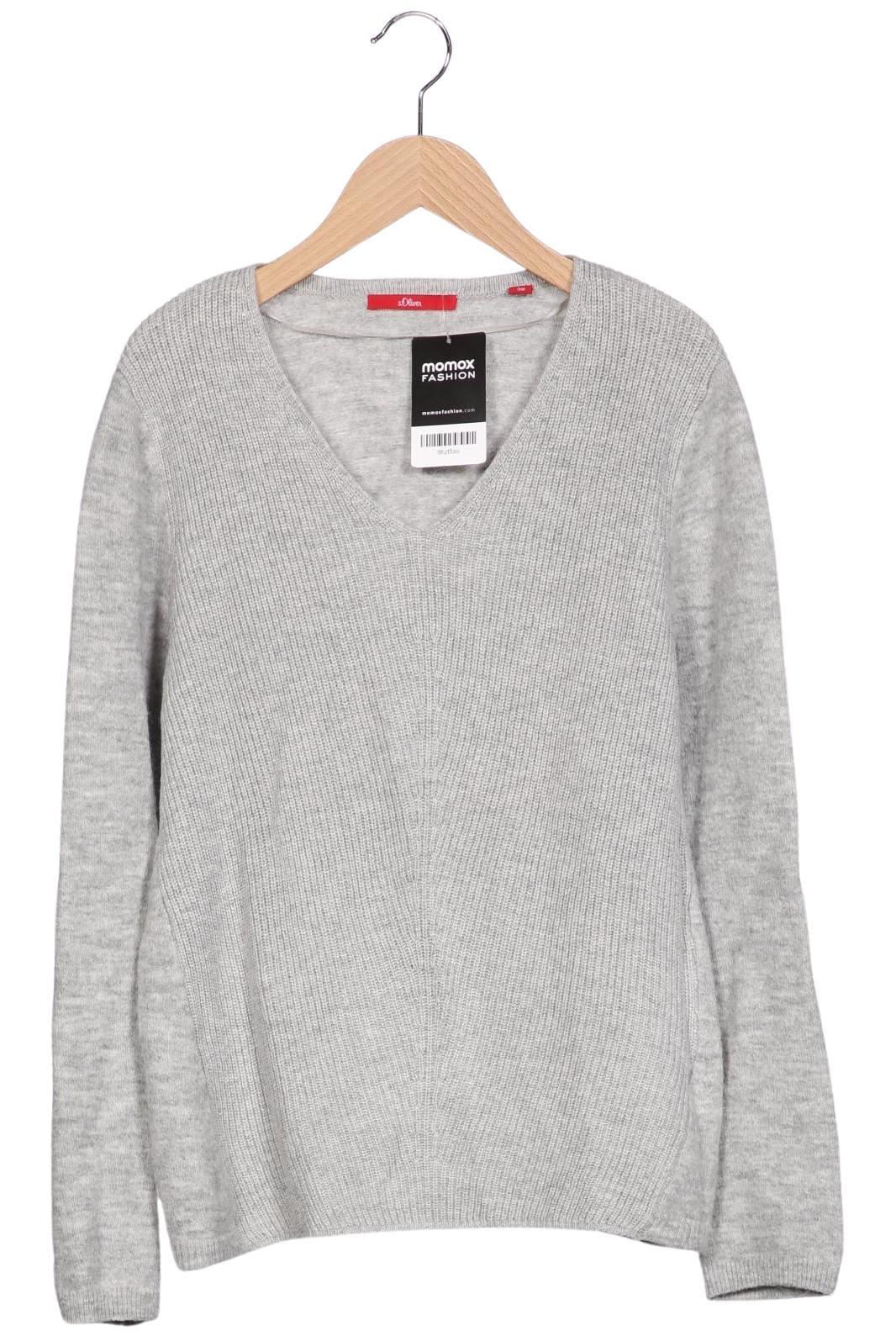 

s.Oliver Damen Pullover, grau, Gr. 38