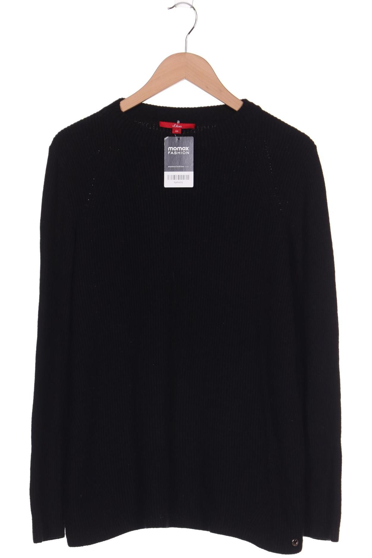 

s.Oliver Damen Pullover, schwarz