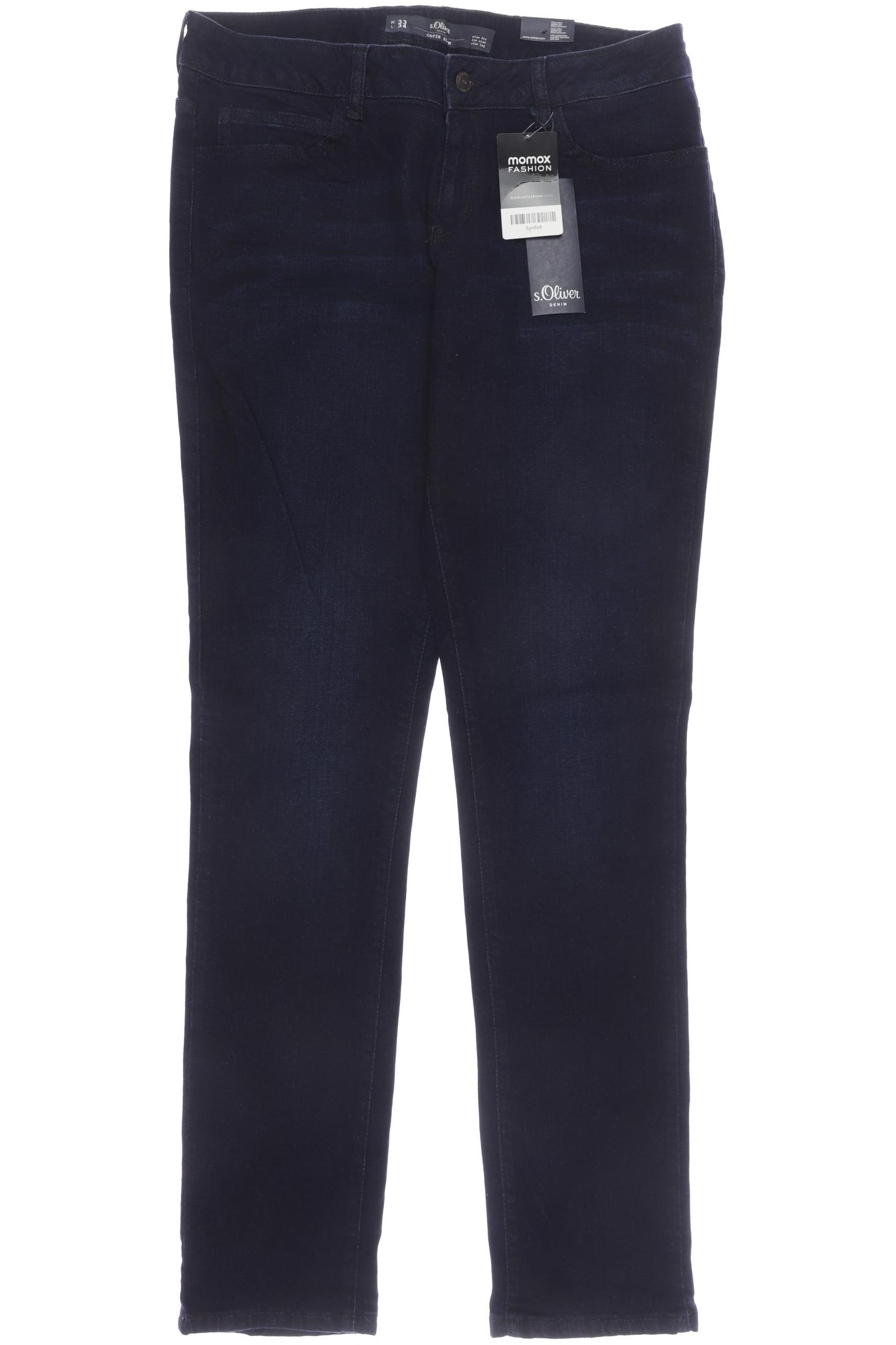 

s.Oliver Damen Jeans, marineblau, Gr. 33