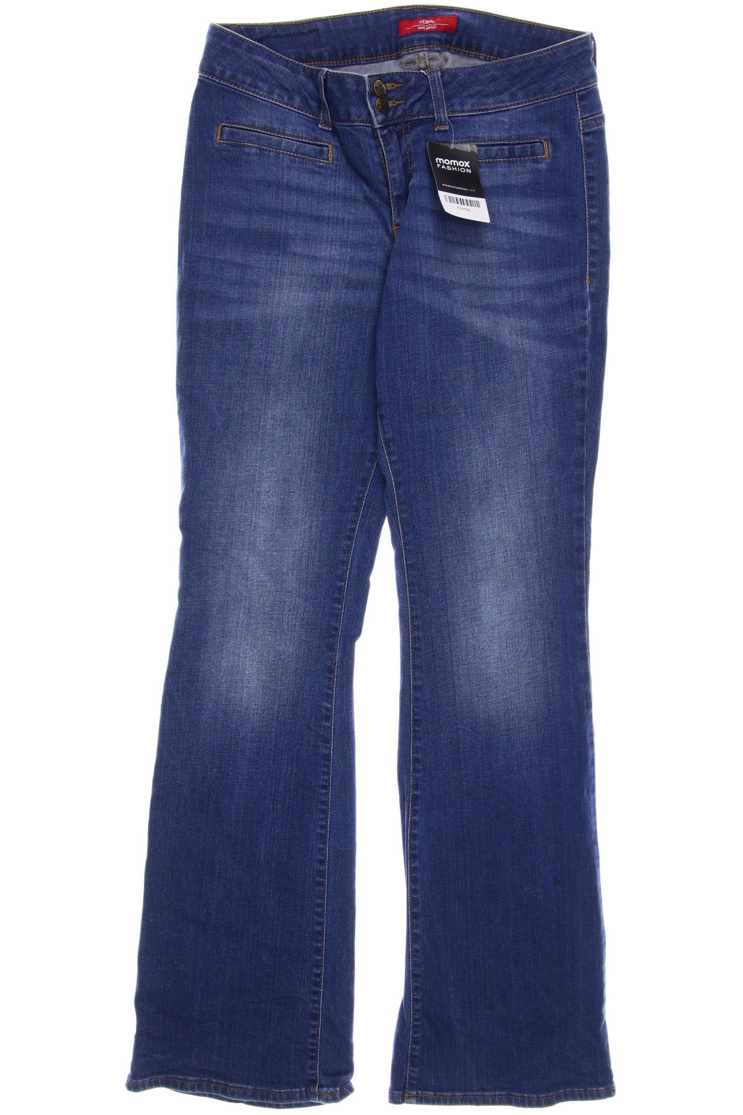 

s.Oliver Damen Jeans, blau