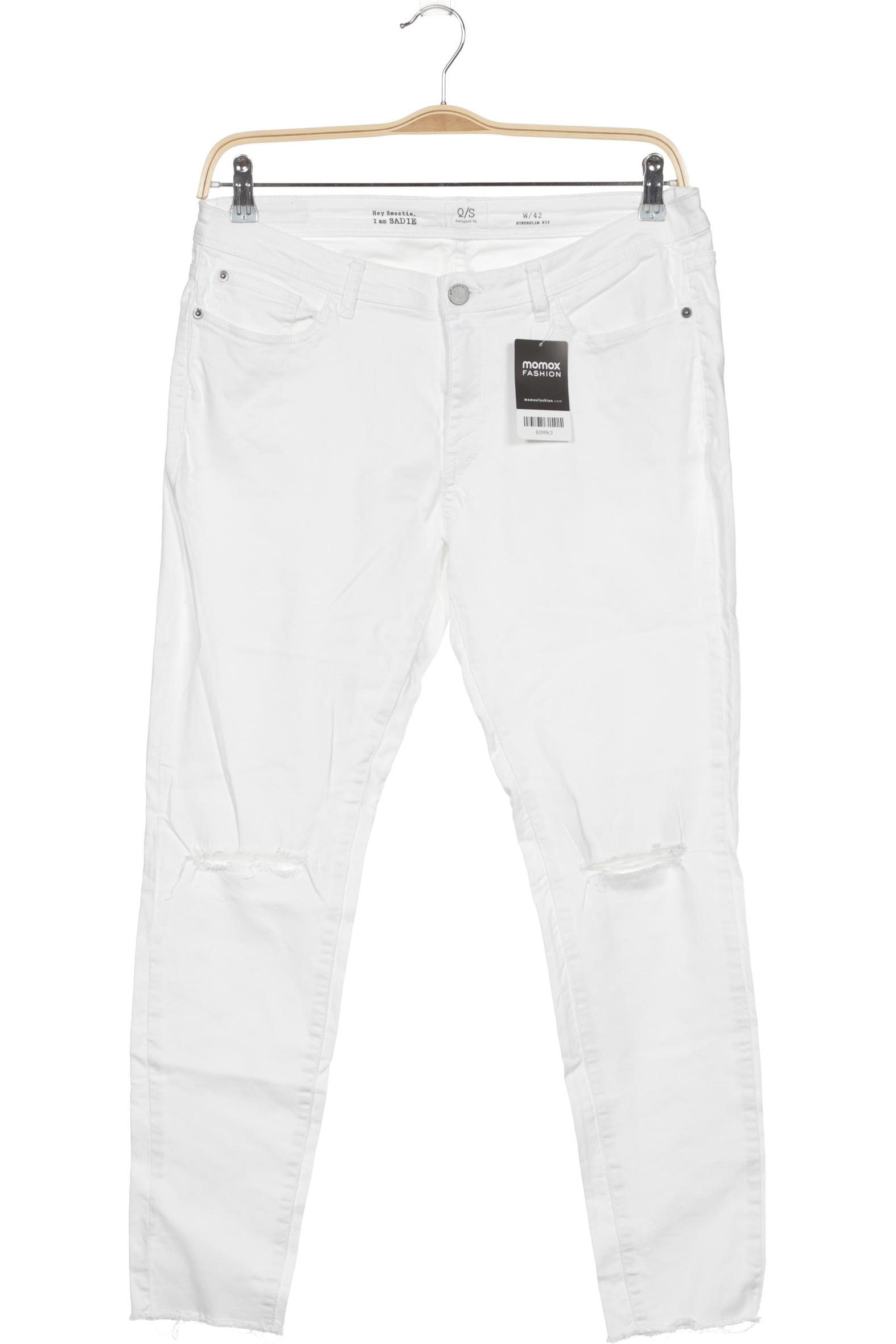 

s.Oliver Damen Jeans, weiß, Gr. 42