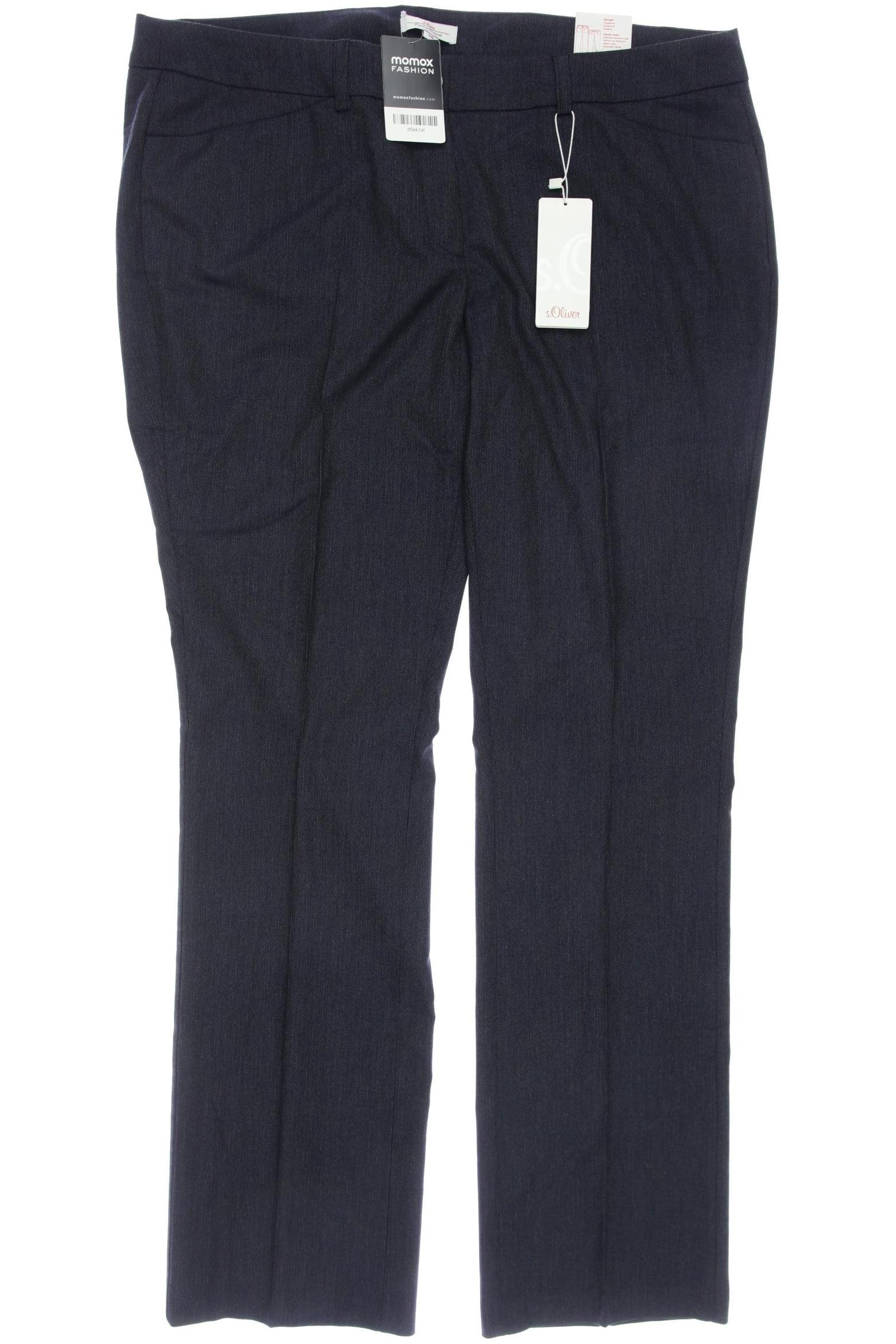 

s.Oliver Damen Stoffhose, marineblau, Gr. 46