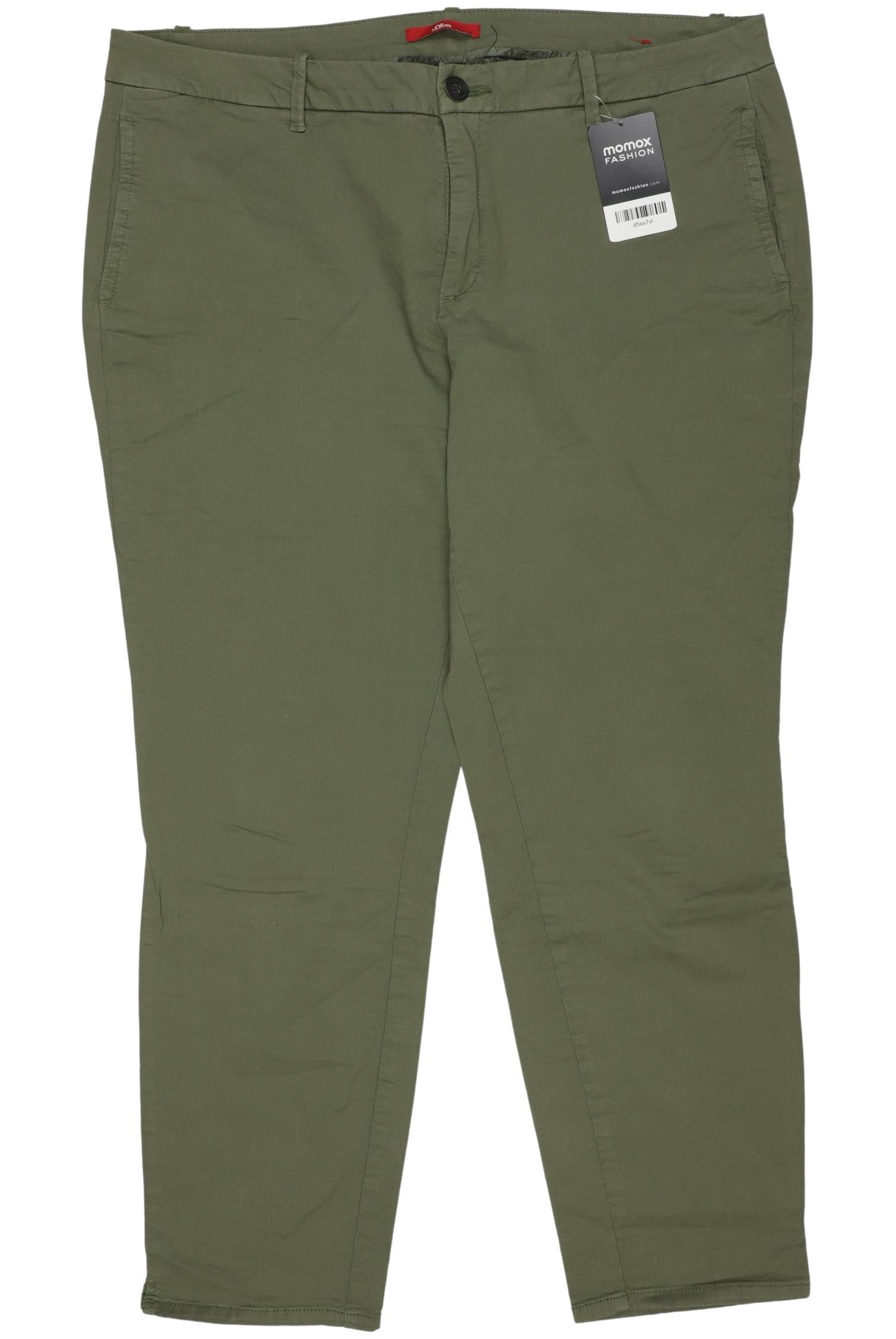 

s.Oliver Damen Stoffhose, grün, Gr. 44