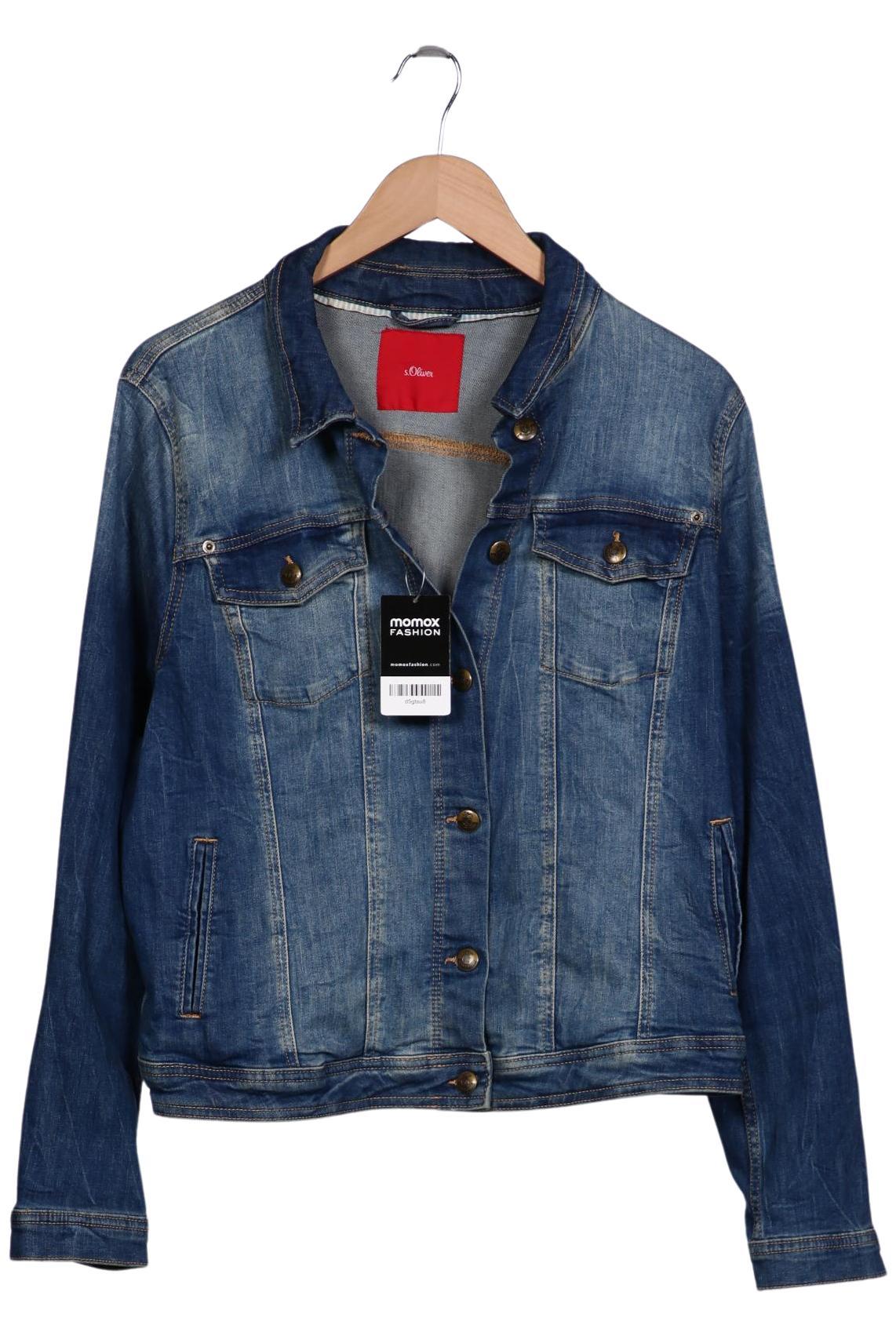 

s.Oliver Damen Jacke, blau, Gr. 46