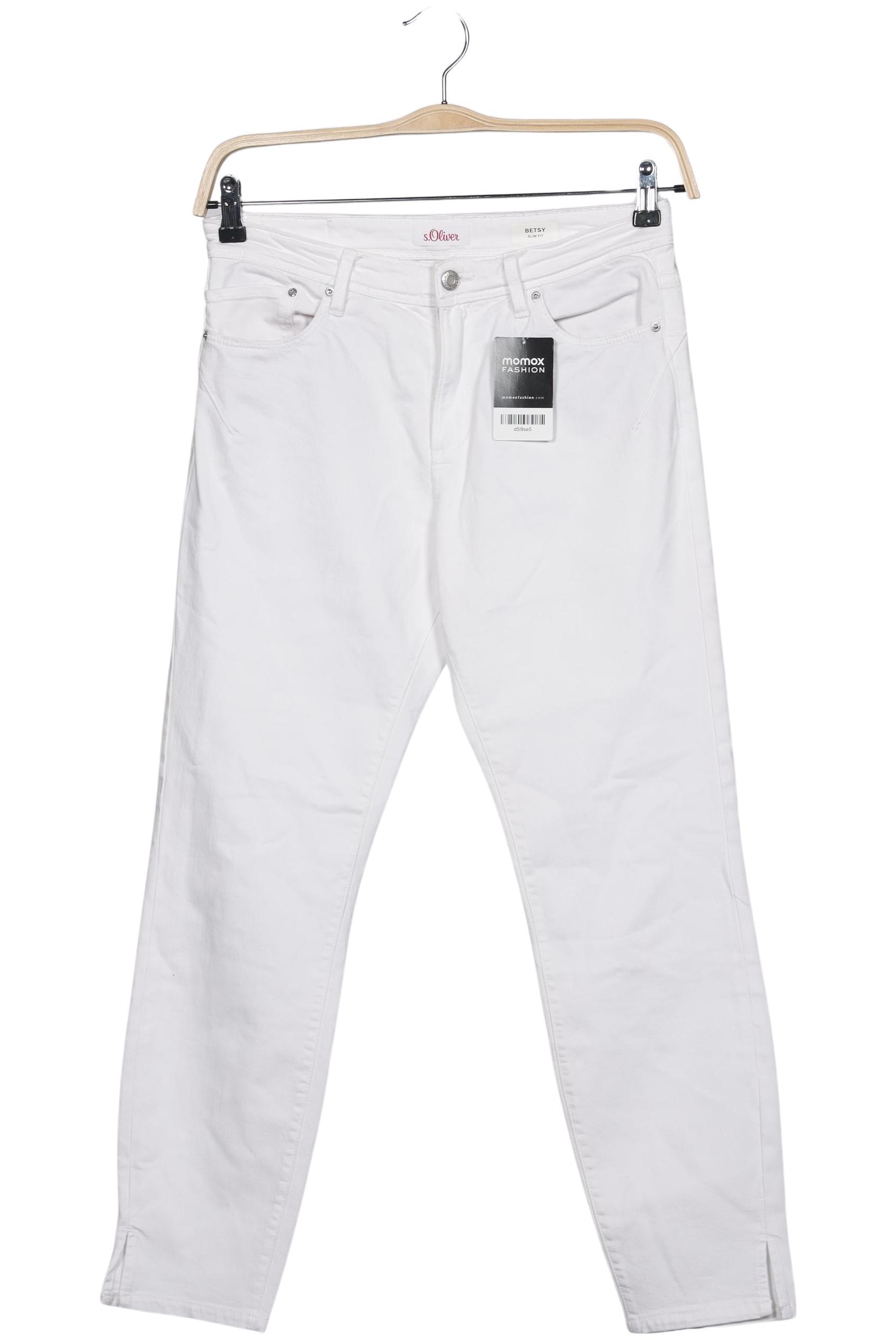 

s.Oliver Damen Jeans, weiß, Gr. 38