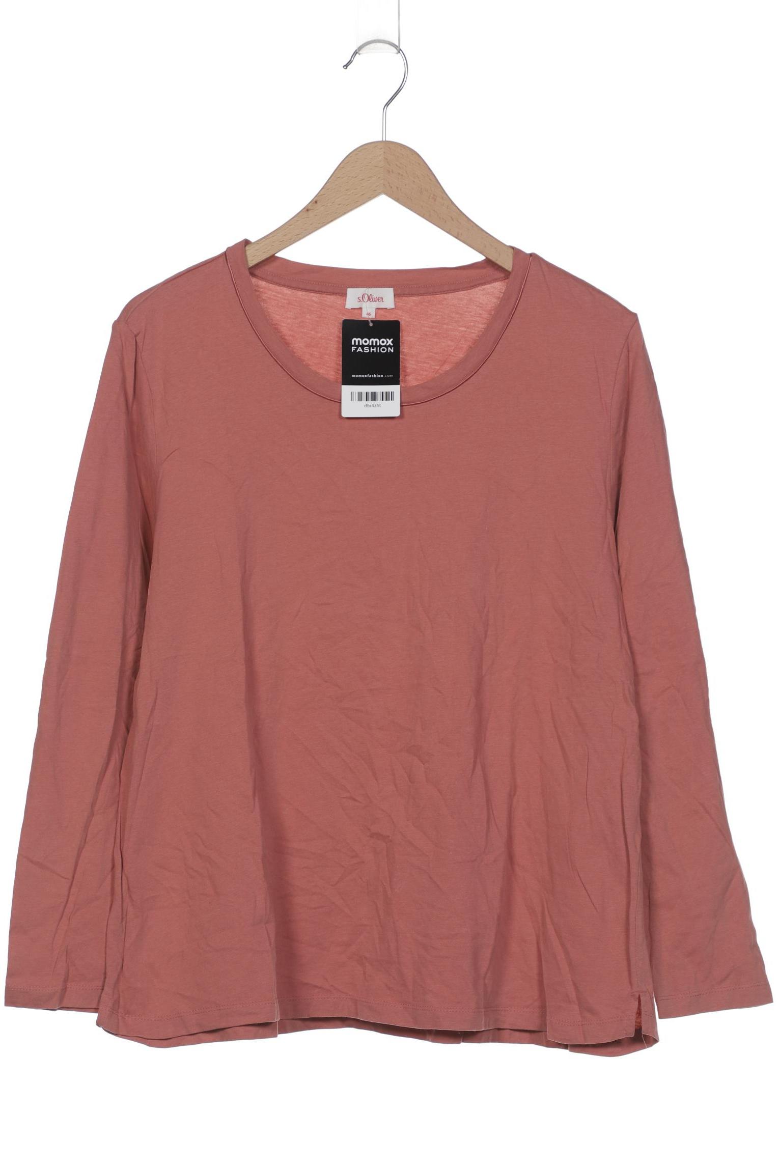 

s.Oliver Damen Langarmshirt, pink, Gr. 46