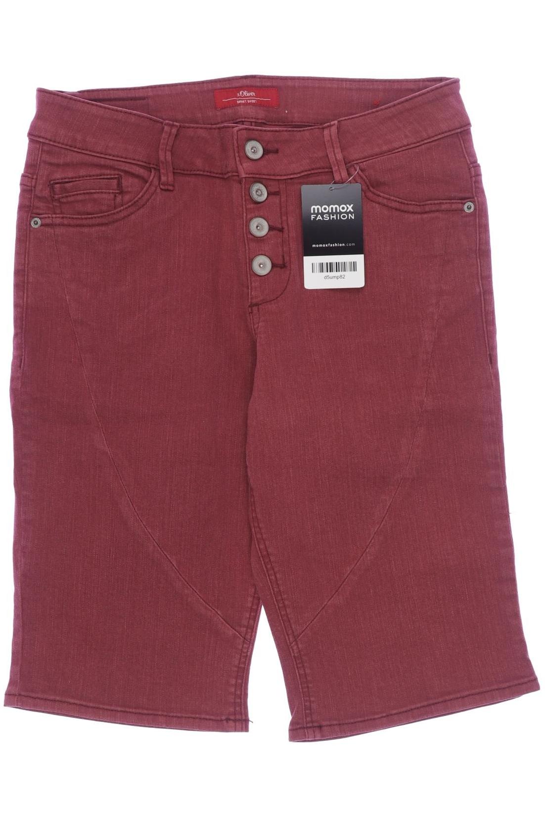 

s.Oliver Damen Shorts, rot, Gr. 34