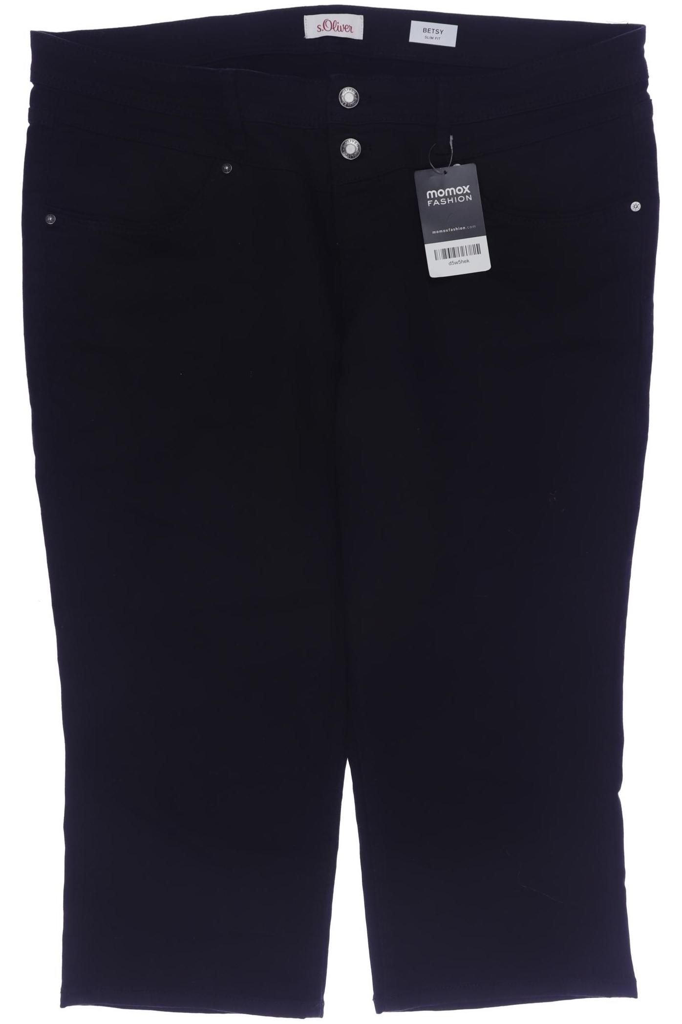

s.Oliver Damen Shorts, schwarz, Gr. 46