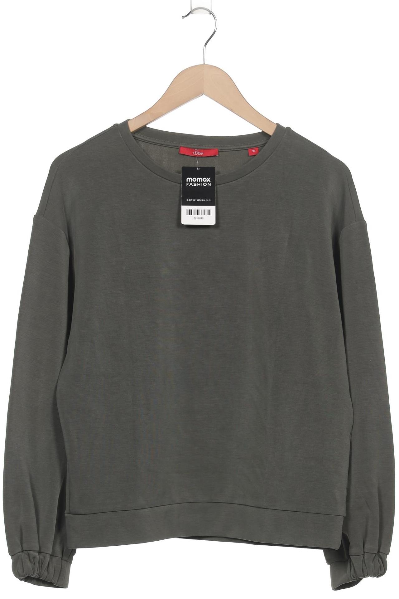 

s.Oliver Damen Langarmshirt, grün, Gr. 36