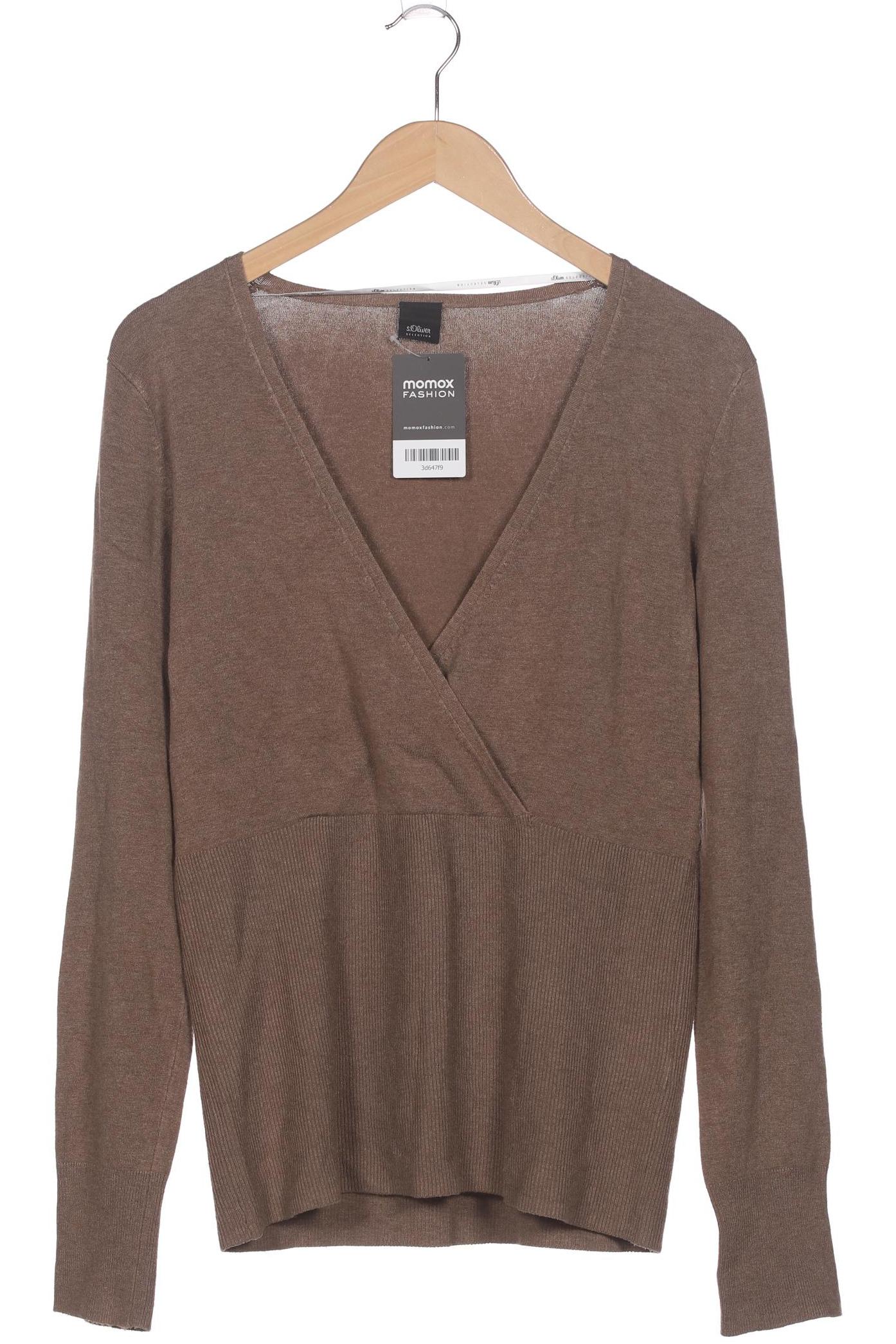 

s.Oliver Damen Pullover, braun, Gr. 40