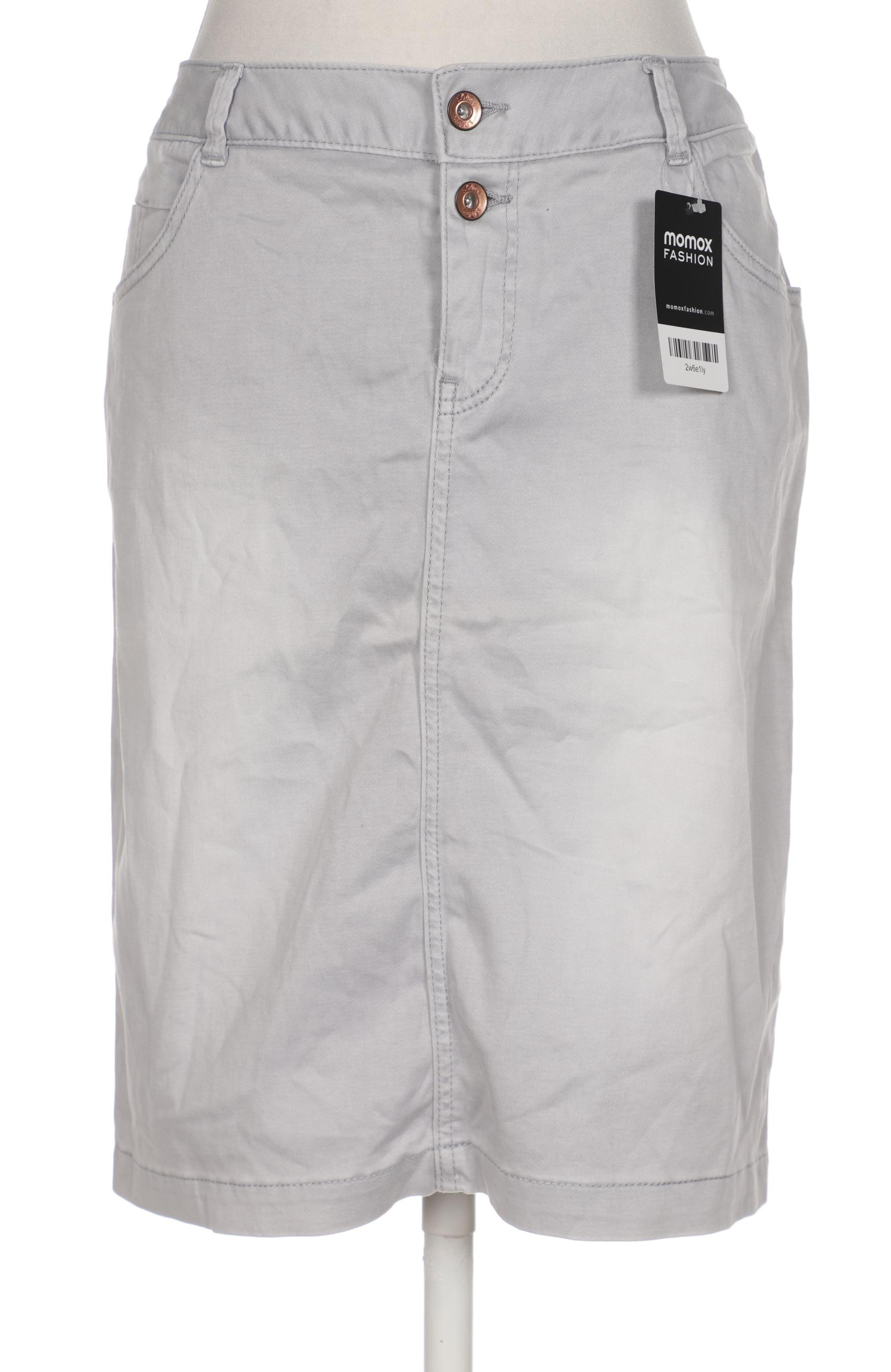 

s.Oliver Damen Rock, grau, Gr. 38