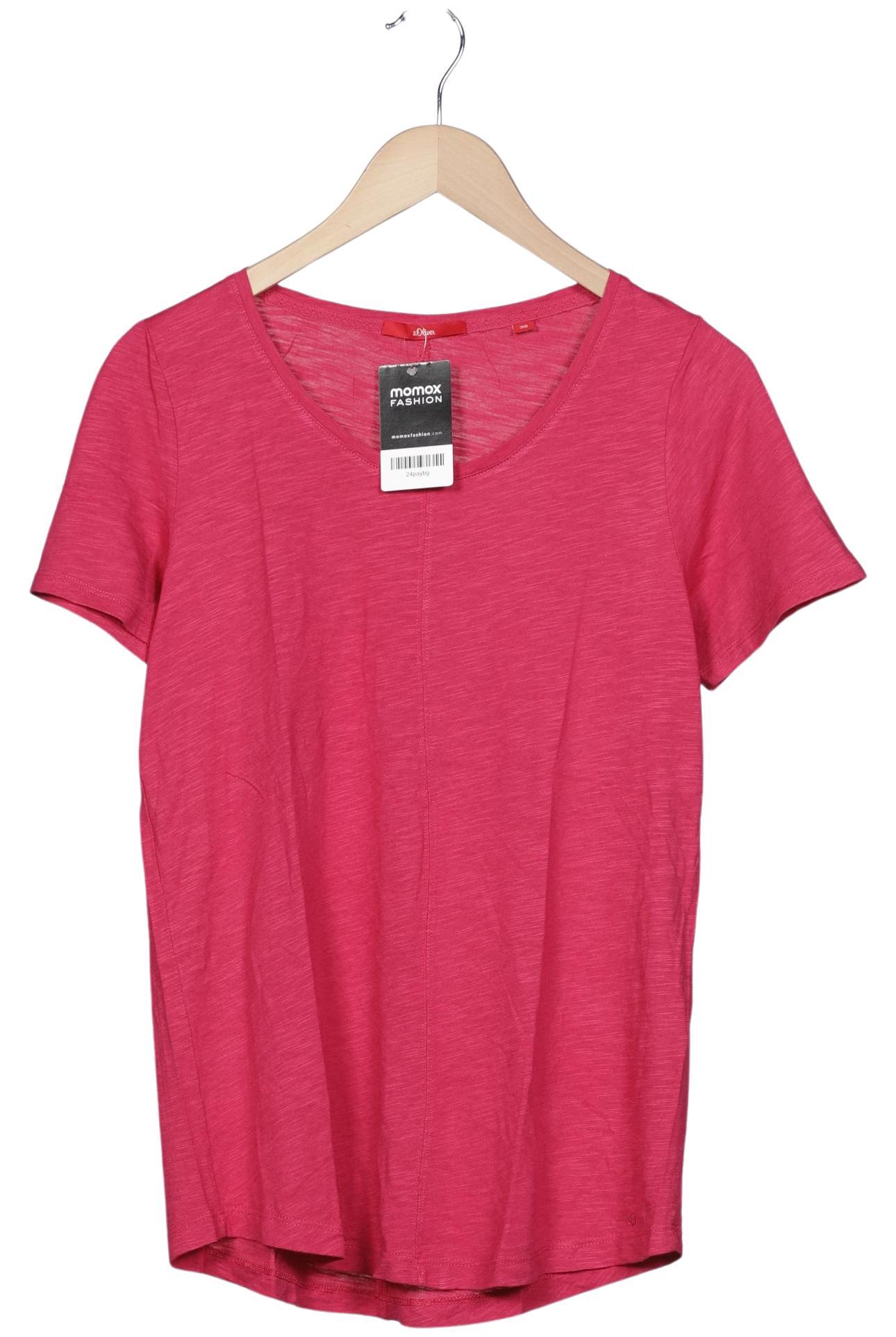 

s.Oliver Damen T-Shirt, pink, Gr. 38